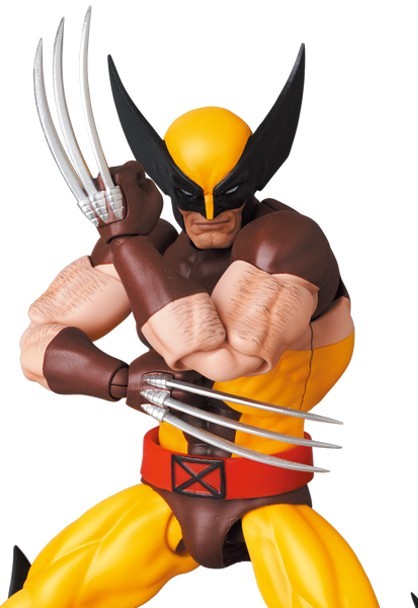 MAFEX No 138 Mafex WOLVERINE (Brown Comic Ver.) Medicom Toy Genuine Official NEW