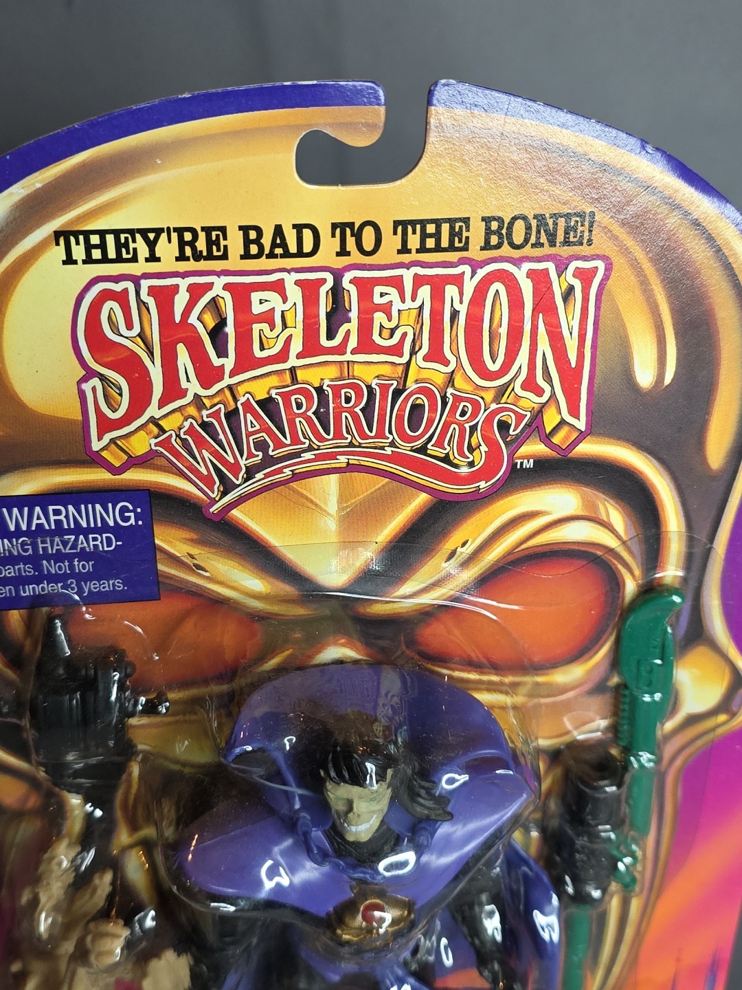 Skeleton Warriors Grimskull Re:Play 2002 Sealed MOC Rare Action Figure Toy