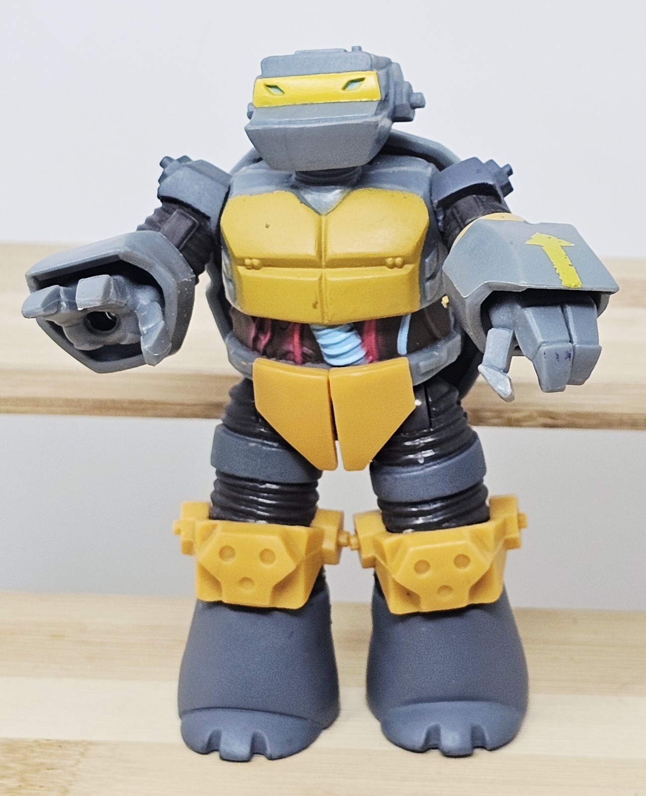 TMNT 2012 Viacom Teenage Mutant Ninja Turtle Robot Metalhead Action Figure 4&Prime;