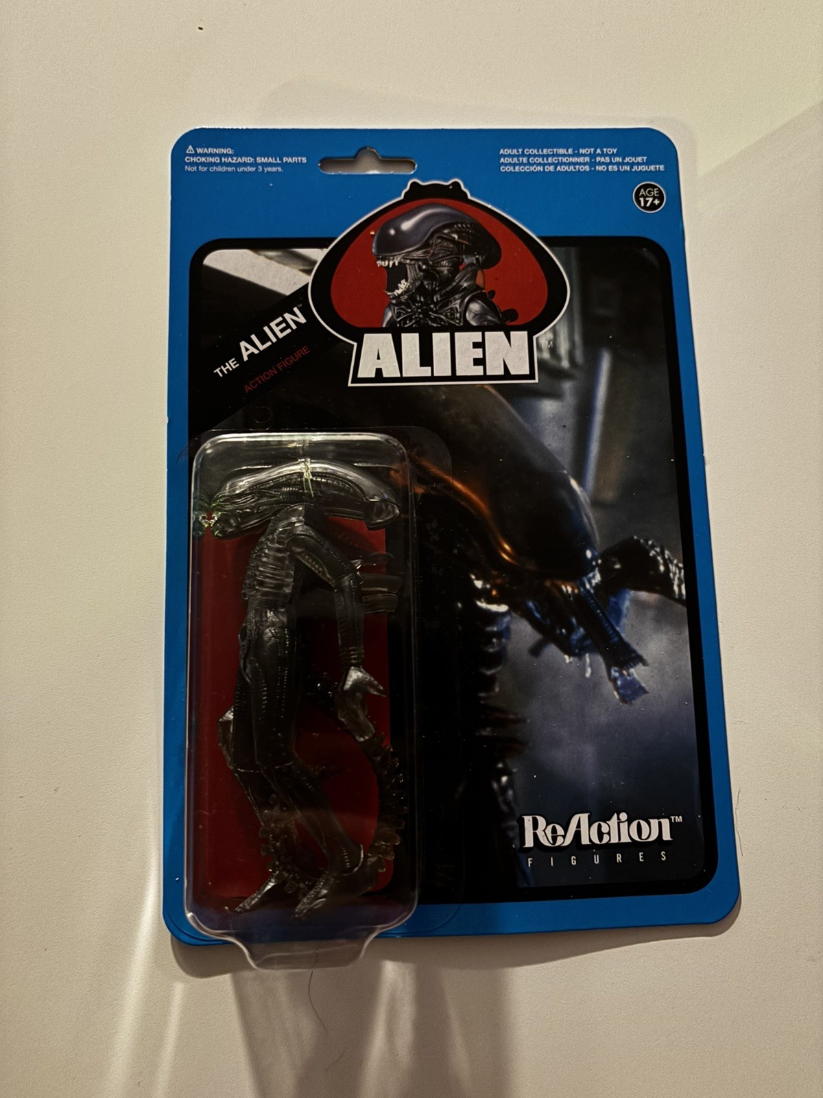 ALIEN – 2013 SDCC Super7/ReAction Early-Bird Action Figure Set and envelope