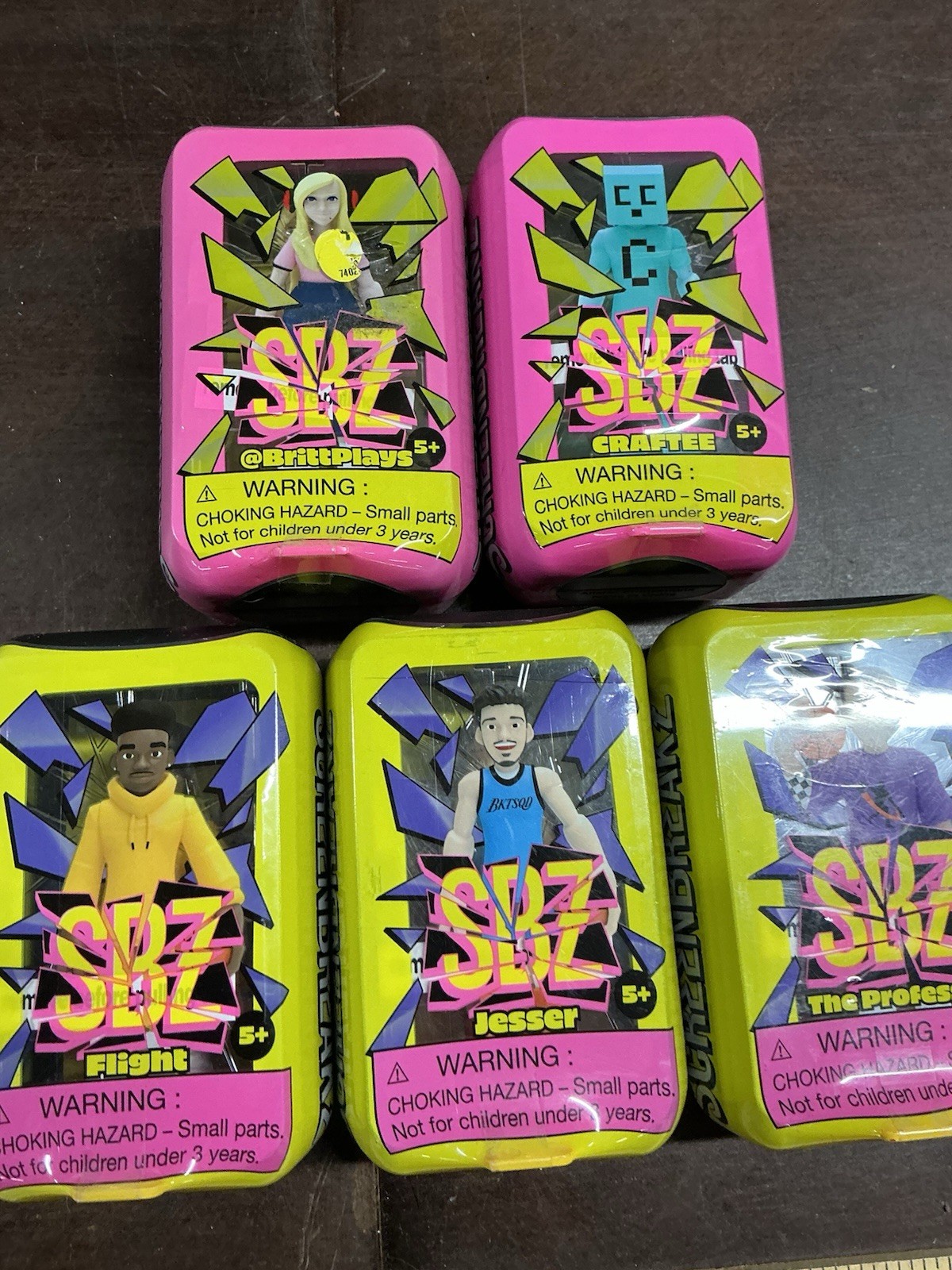 Lot of 5 Brand New SBZ Screen Breakz
