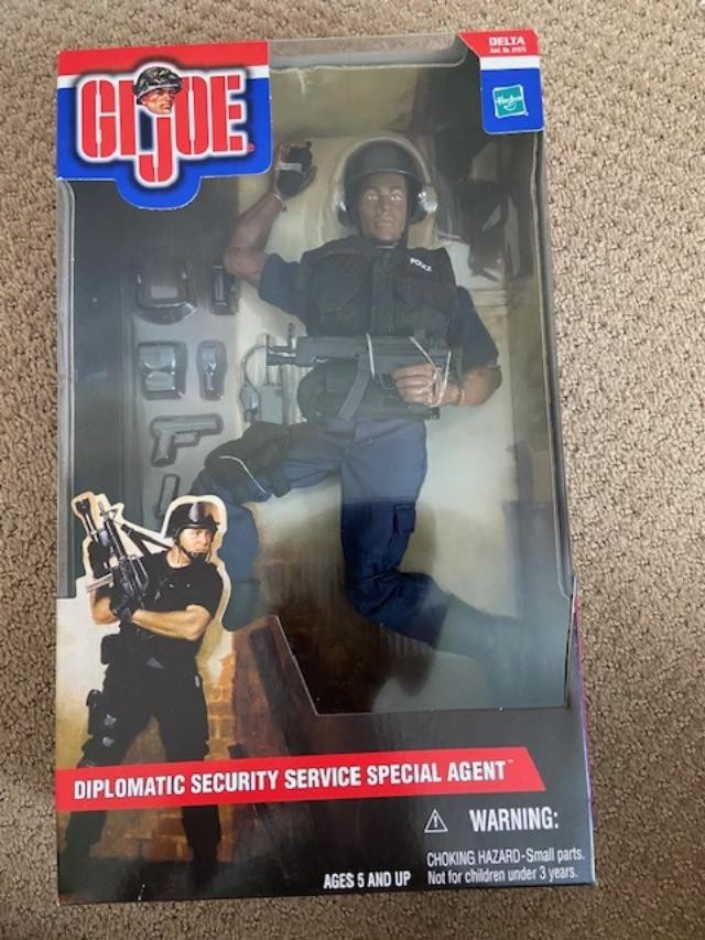 G.I. Joe 1/6 Scale Diplomatic Security Service Special Agent – African American