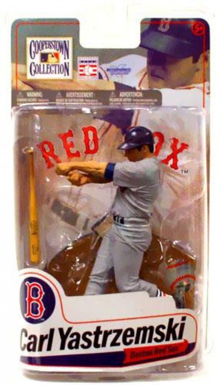 MLB Cooperstown Ser 7 Carl Yastrzemski Gray Variant Jersey Figure McFarlane JC