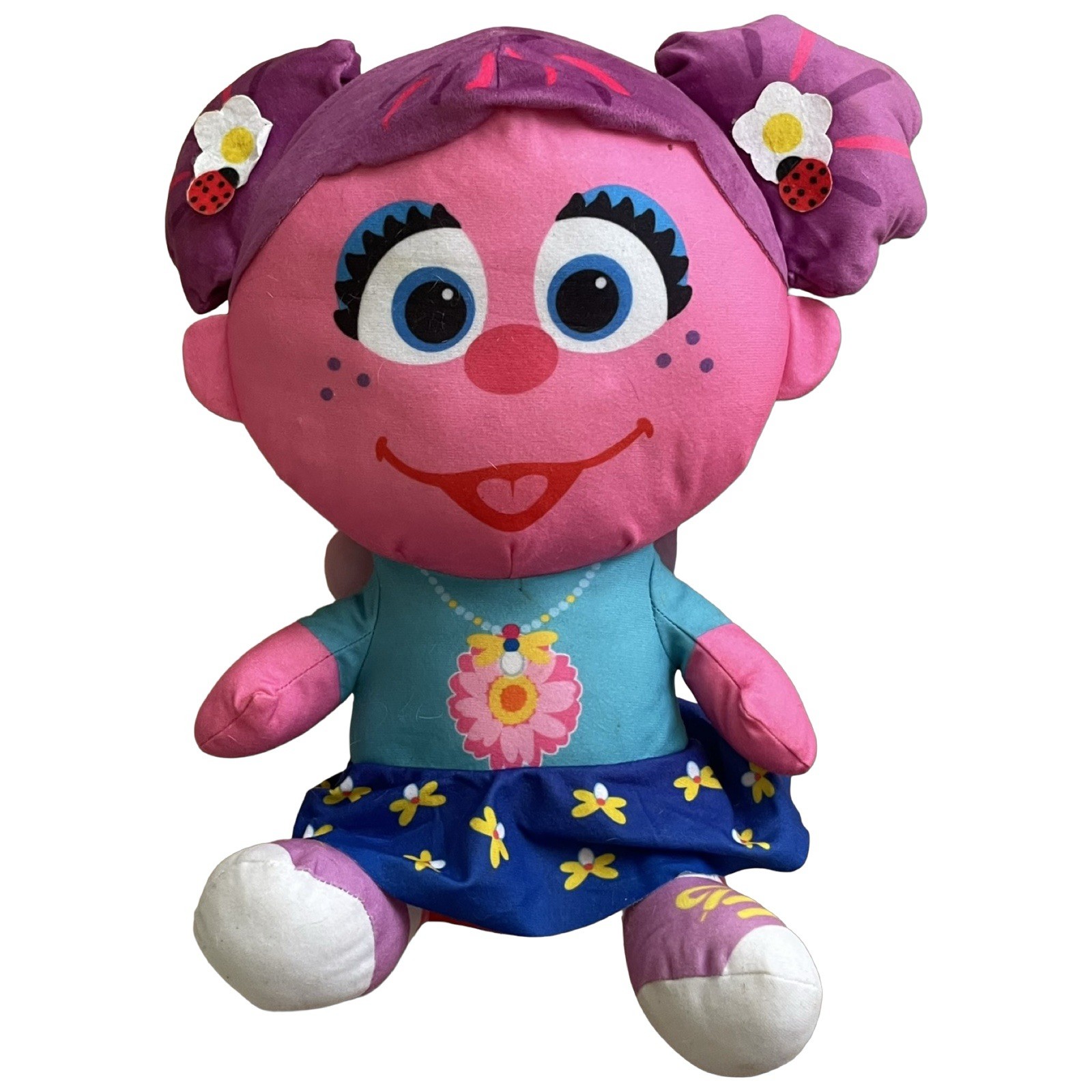 Sesame Street Workshop 50 YEARS Abby Cadabby Plush 14” Fairy Toy Factory Pink