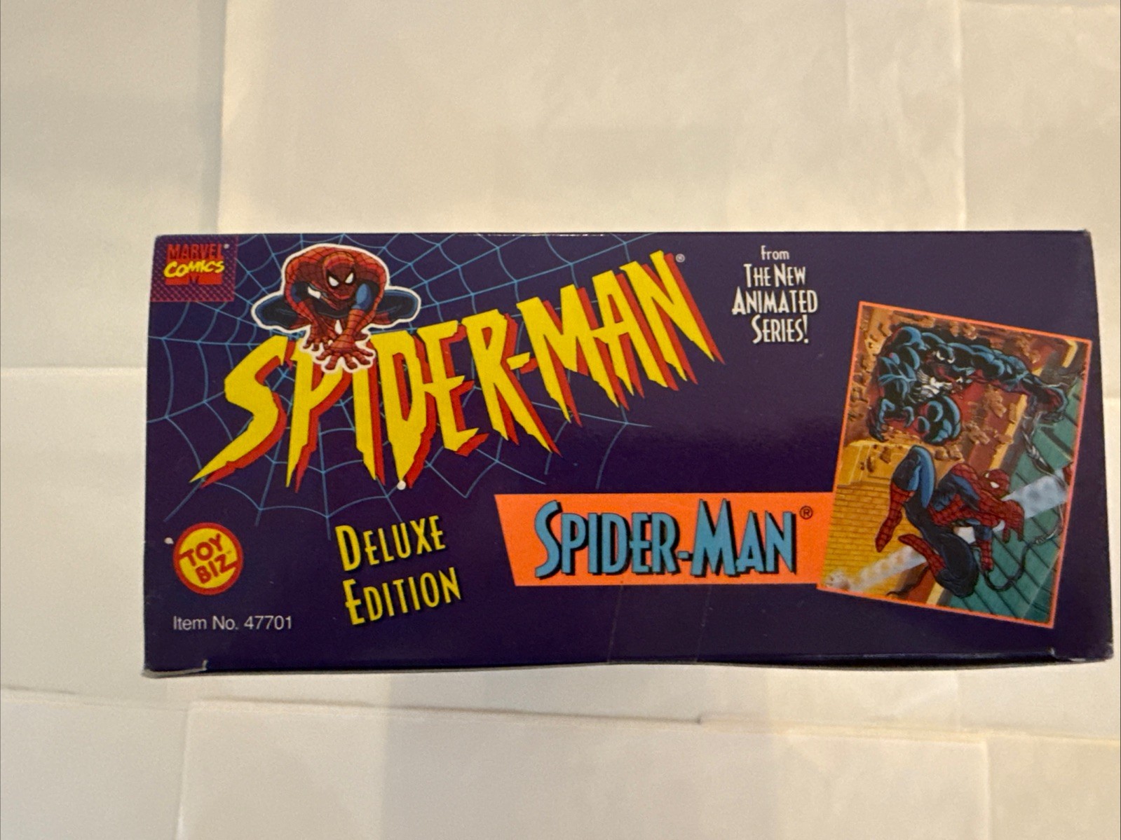 Marvel Comics Spider-Man Action Figure 10in Deluxe Edition NIB
