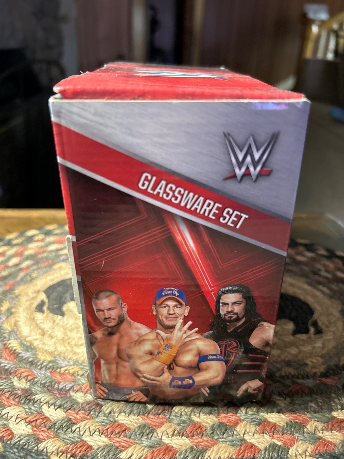 WWE Glassware Set Ultimate Warrior and Macho Man Randy Savage 16oz. In Box