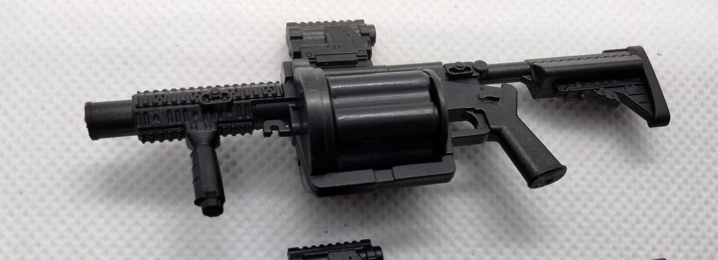 Milkor M32 MGL Grenade Launcher 1:12 Scale Gun Weapon Action Figure Accessory