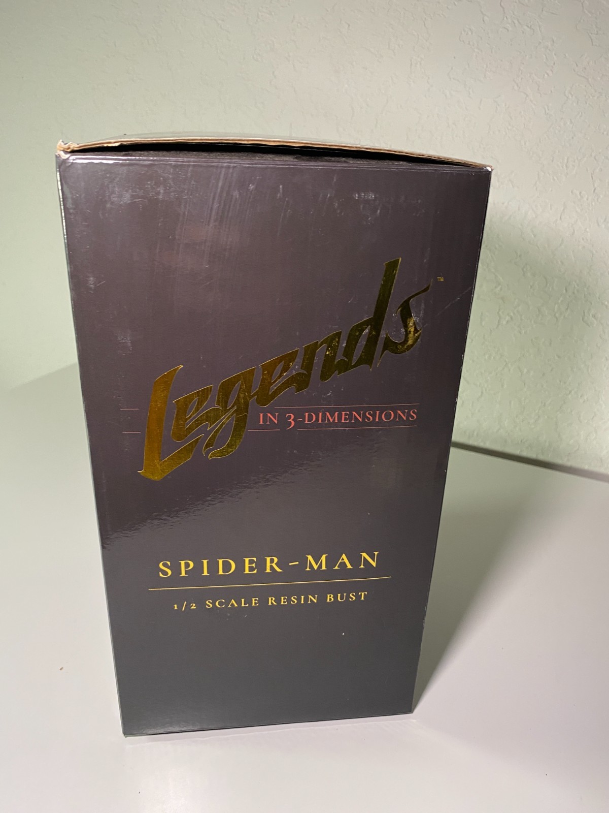 Spiderman Diamond Select Legends In 3D 1/2 Scale Resin Bust Limited 0745/1000