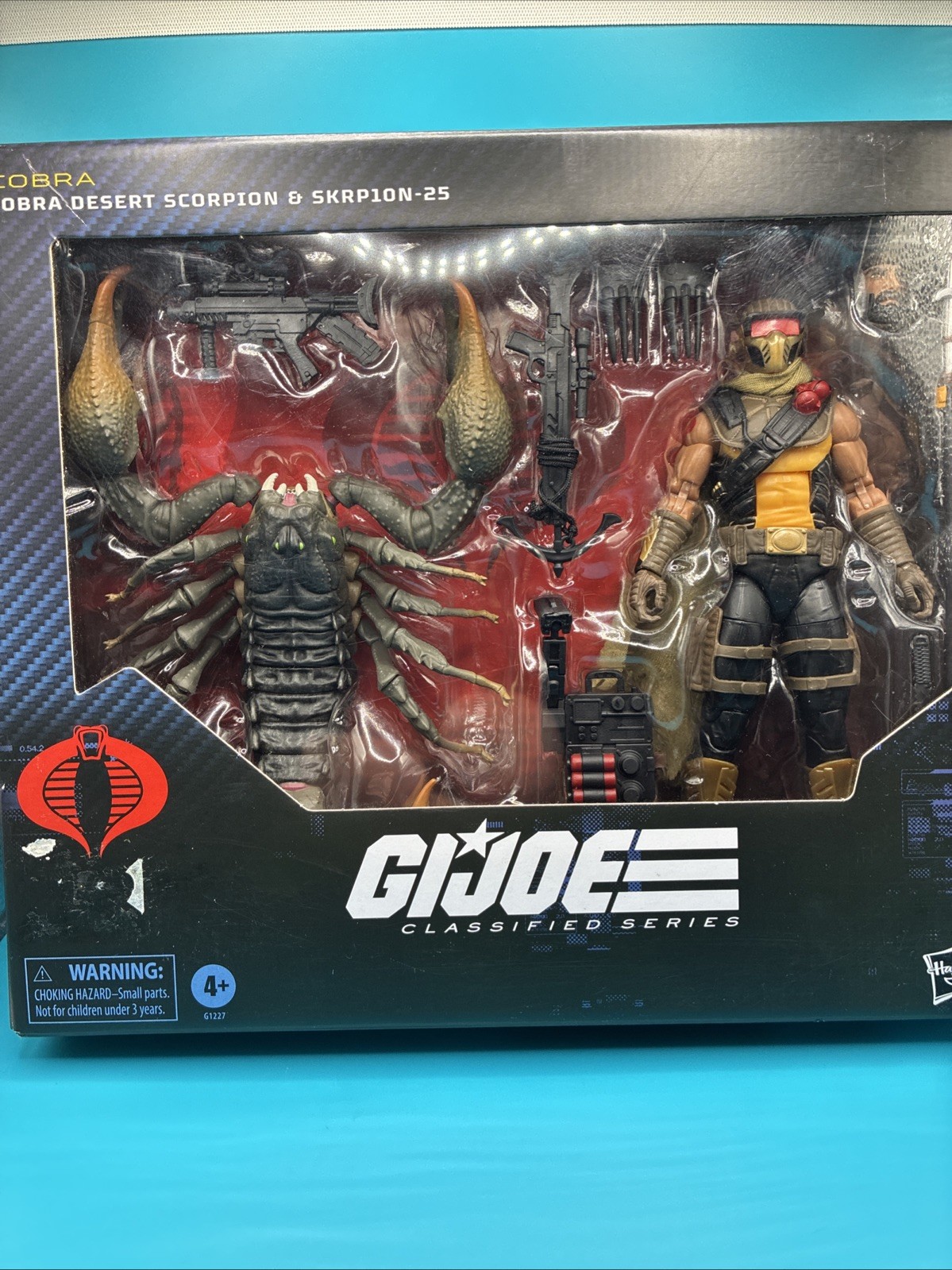 G.I. Joe Desert Scorpion & Skrp1on New Hasbro Action Figure 1/12