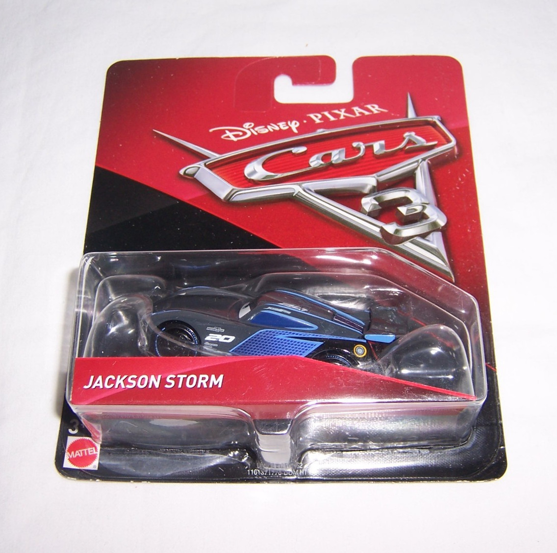 Disney Pixar Cars 3 Diecast Jackson Storm #20 Race Car New in Package