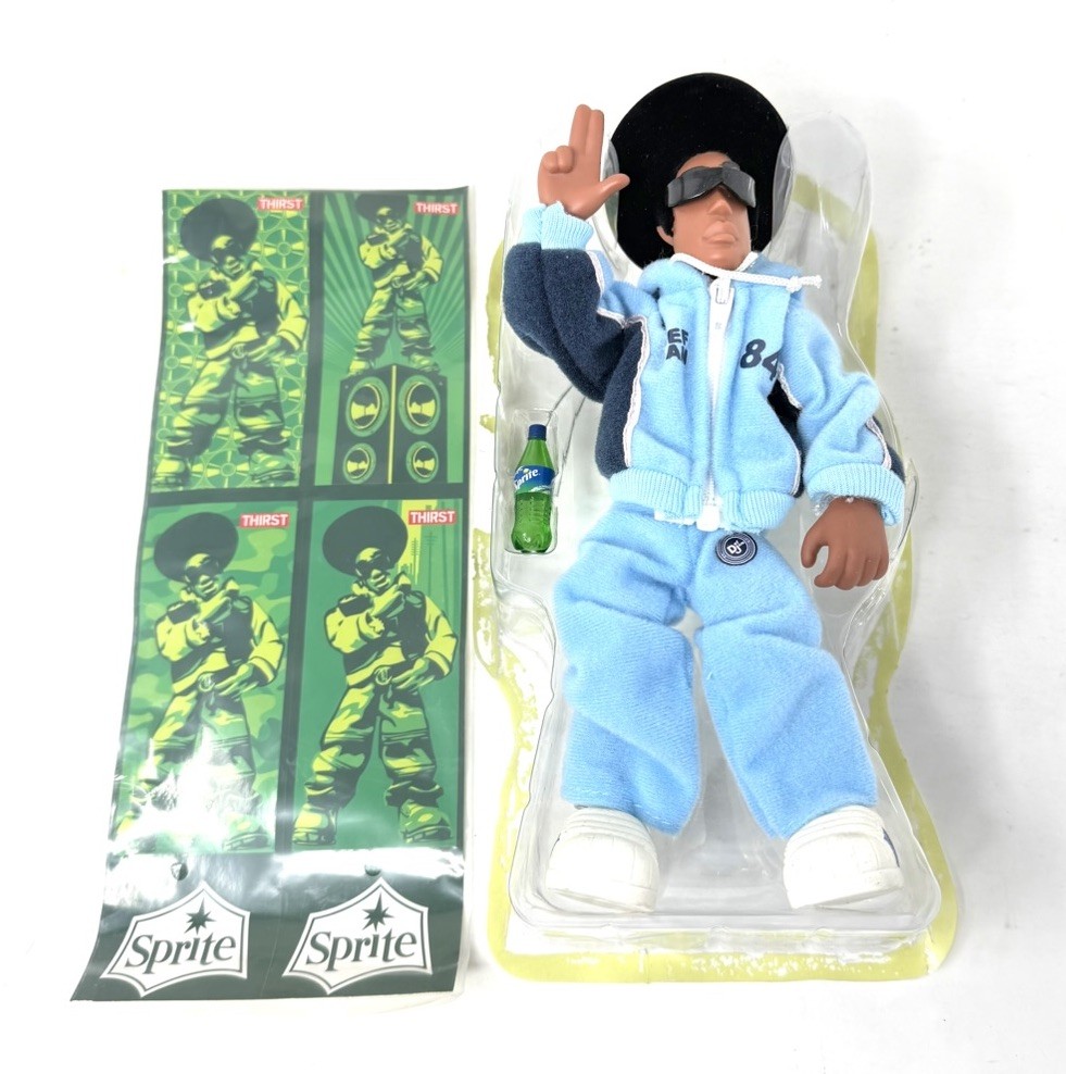 MILES THIRST SPRITE DESIGNER Art Toy DOLL FIGURE SHEPARD FAIREY HOODZ Mezco