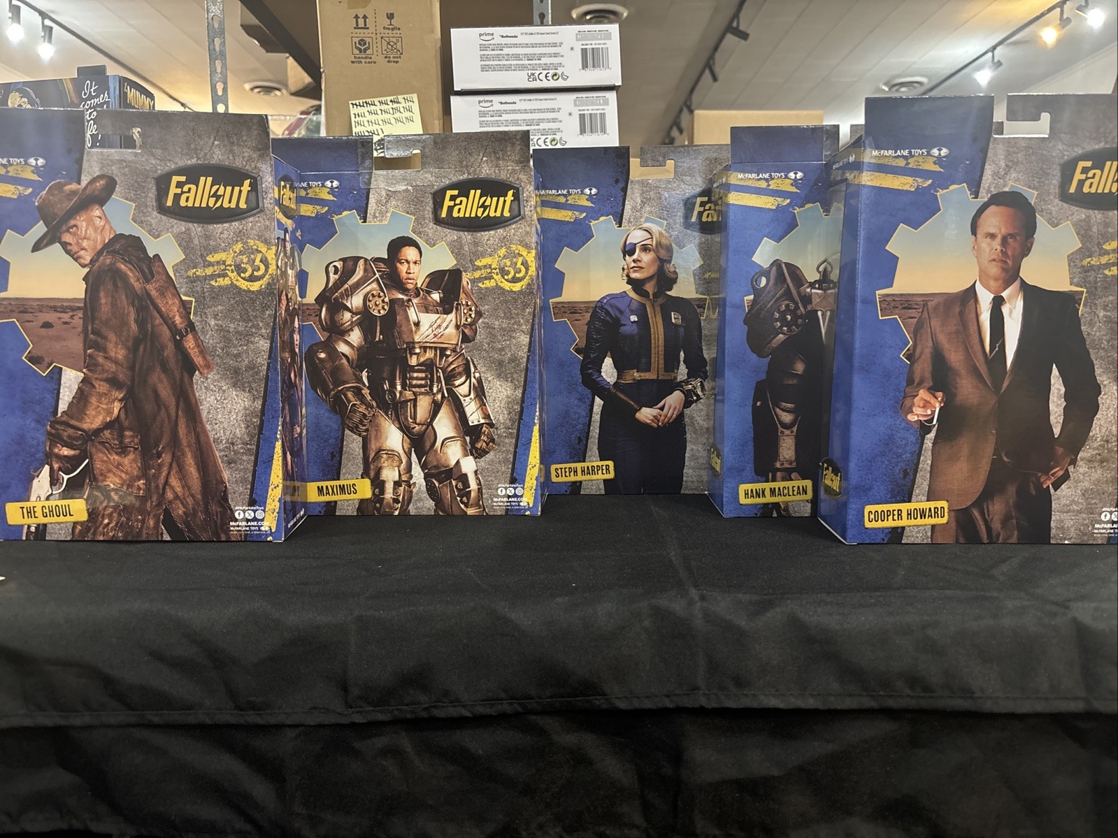 NEW Fallout McFarlane Action Figures Set Of 5 || Cooper Howard Exclusive.
