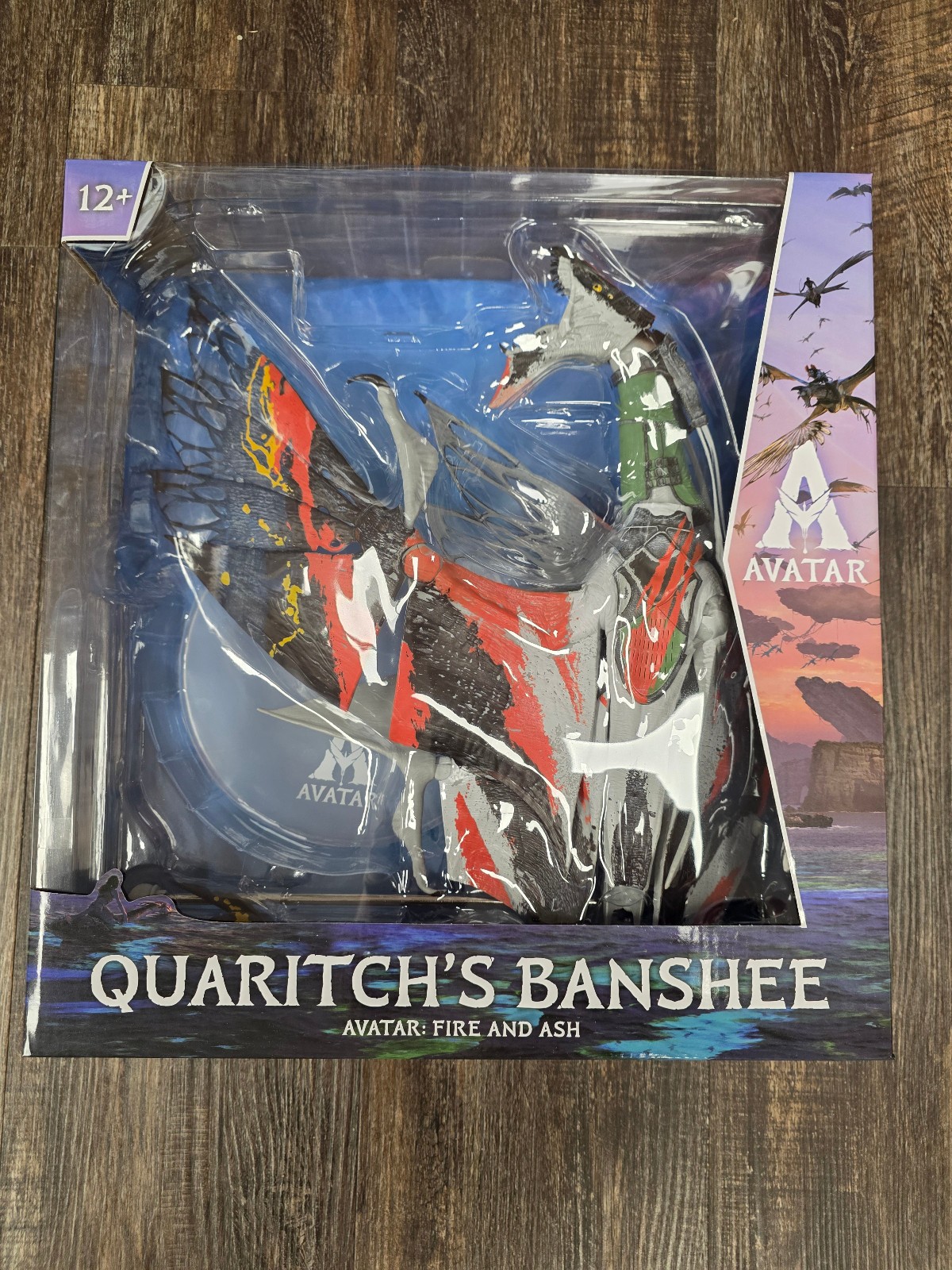 Quaritch&rsquo;s Banshee Avatar: Fire and Ash Figure