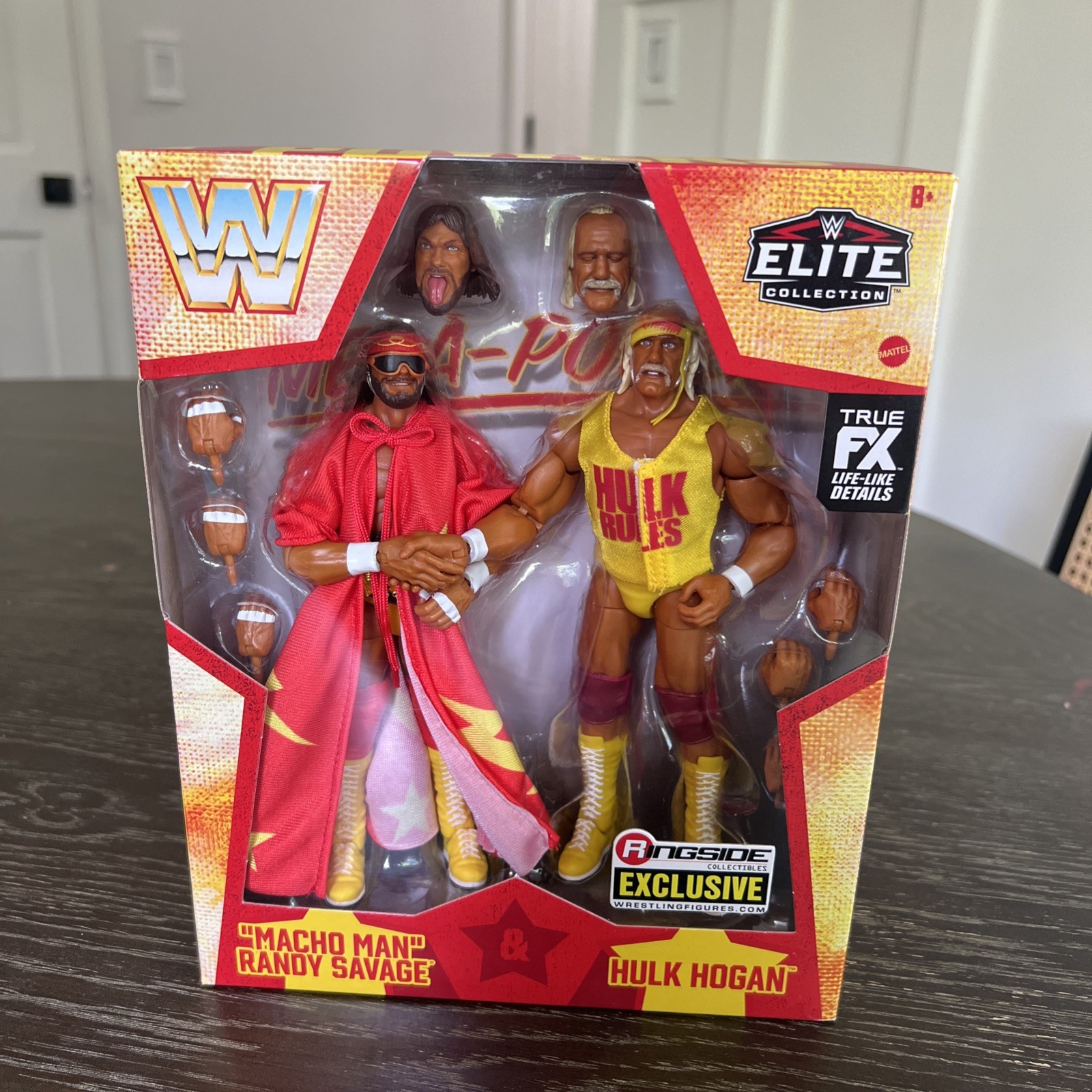 WWE Elite Mega Powers Macho Man Savage & Hulk Hogan 2Pack Ringside Exclusive New