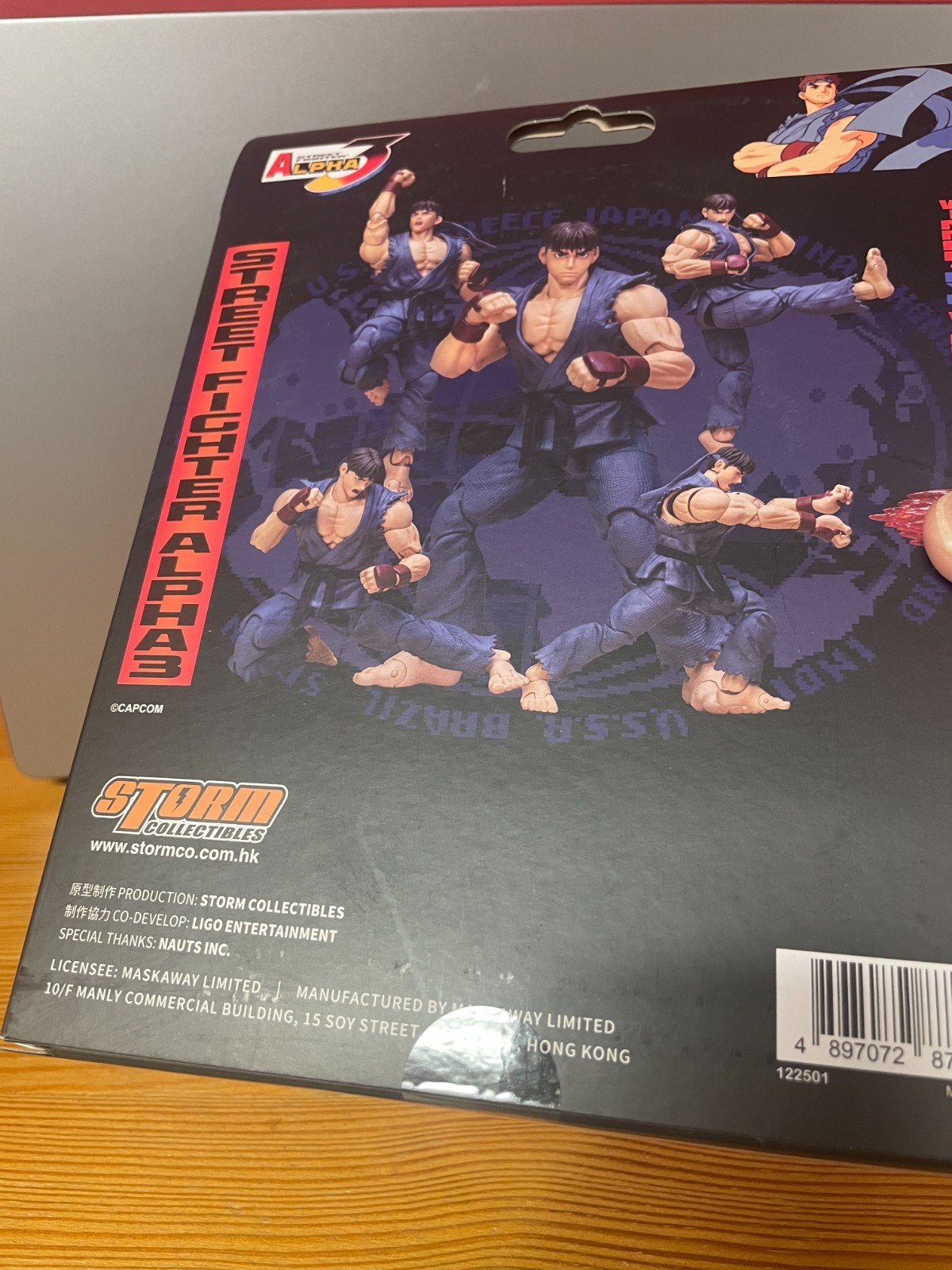 🇺🇸 Storm Arena RYU Street Fighter Alpha 3 Black Gi by [Figure Vault Station]