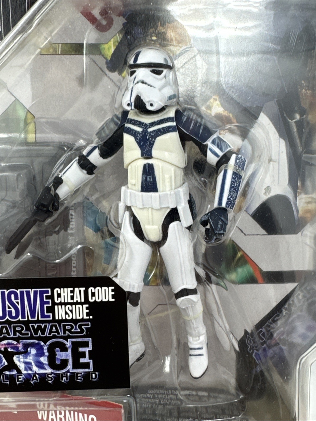 Star Wars Stormtrooper Commander Figure Force Unleashed Xbox PlayStation