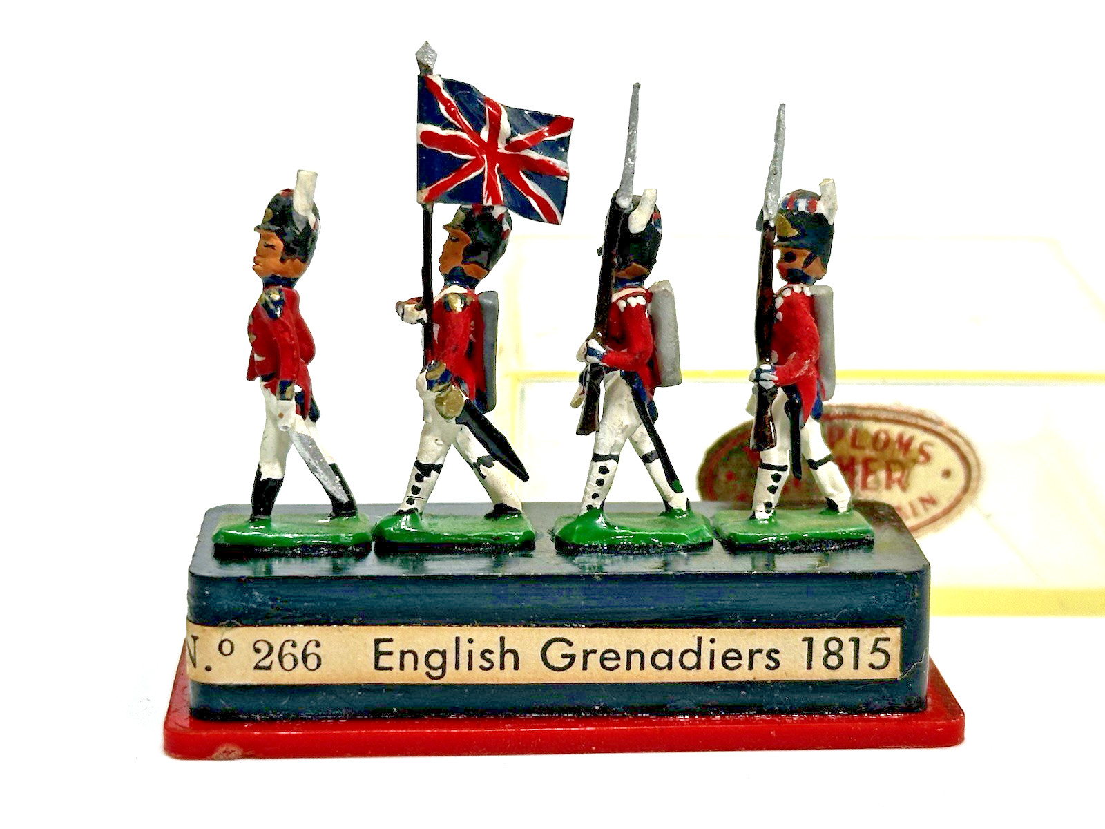 Alymer Miniploms 1:87 Mini Lead Toy Soldiers Made in Spain 1960s Grenadiers
