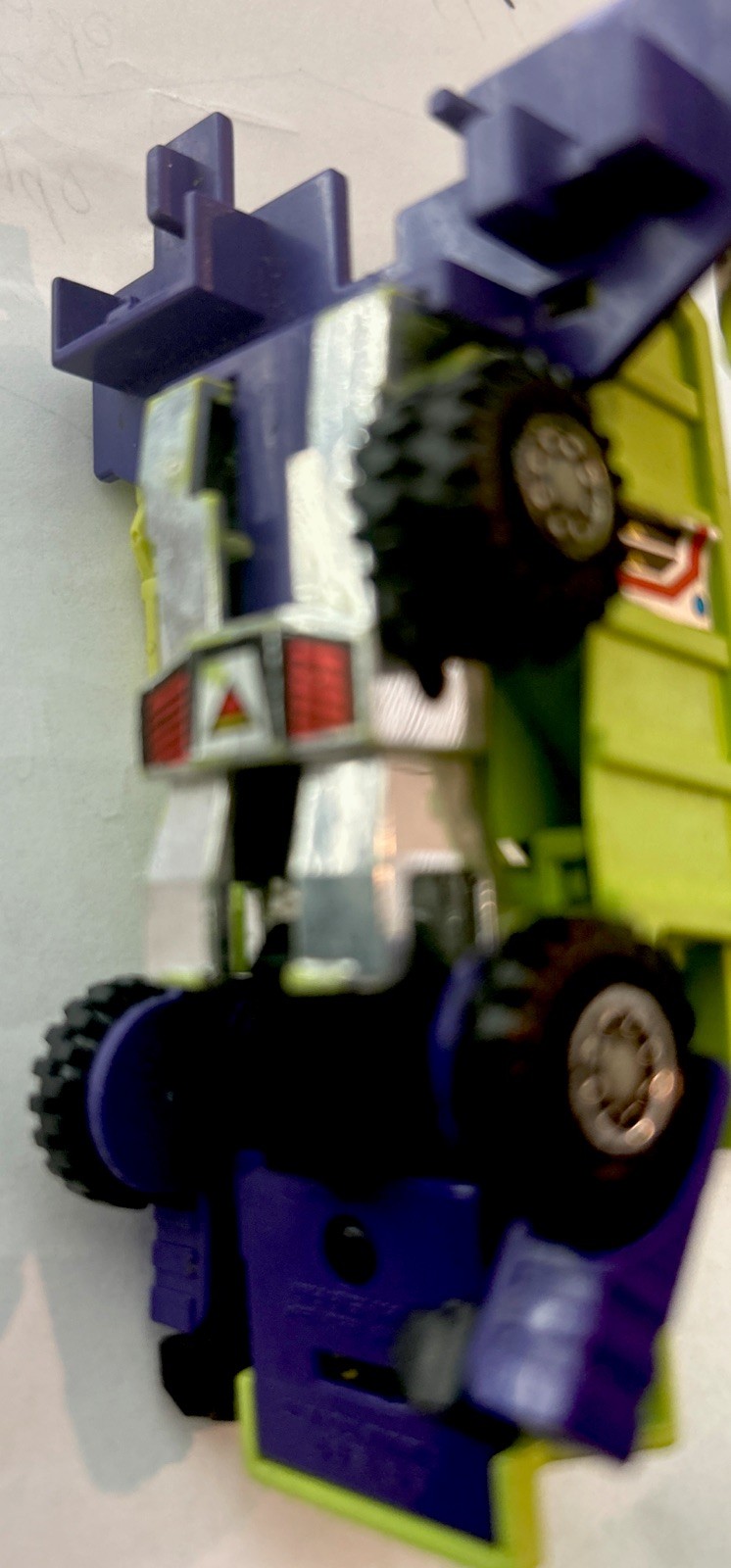 Vintage 1985 G1 Transformers Constructicon Devastator – Long Haul PARTS