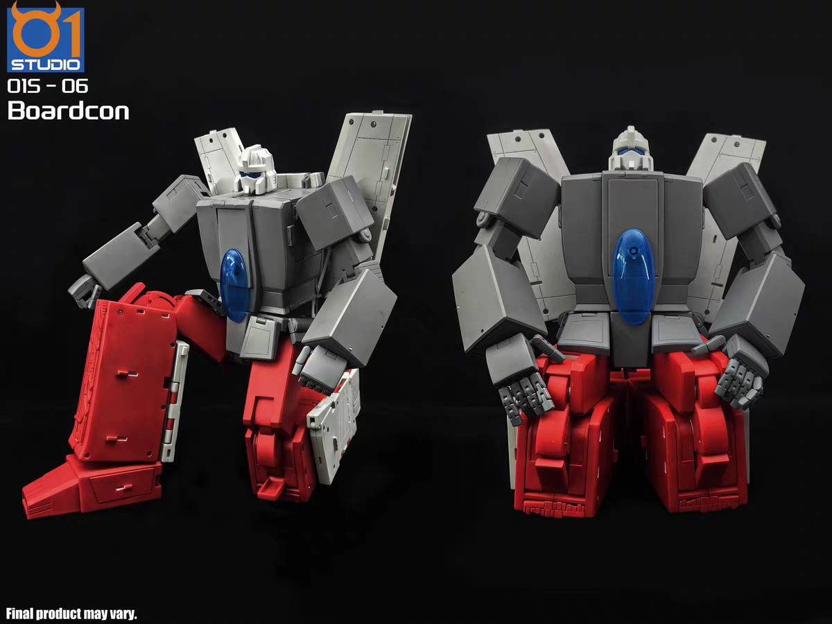 Pre-order 01-Studio 01S06 Boardcon Broadside Triple Changer Action Figure