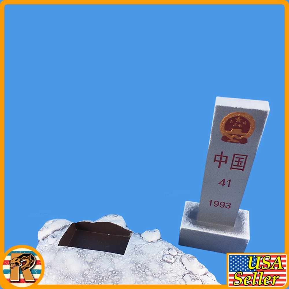 PLA 91st Anniversary – Snow Display Base – 1/6 Scale – Flagset Action Figures