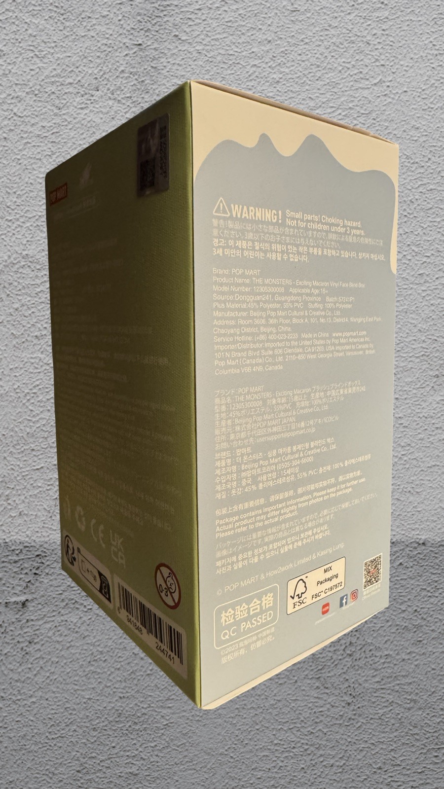 100% Authentic GUARANTEED Sealed Box POPMART: LABUBU: Exciting Macaron TOFFEE