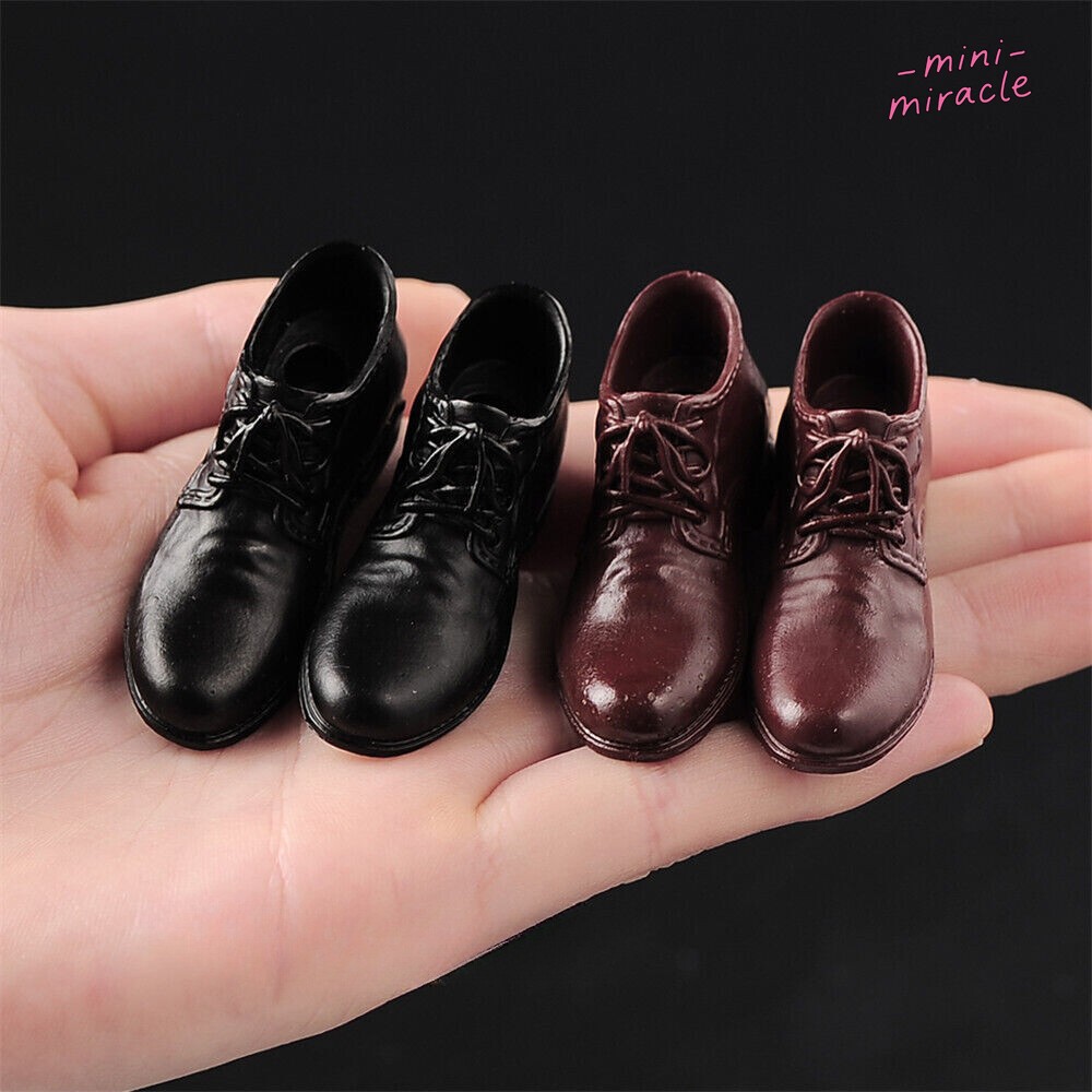 1:6 Scale Men&rsquo;s Brown Shoes Model 12 » Inch Male Action Figure Body Soldier Doll