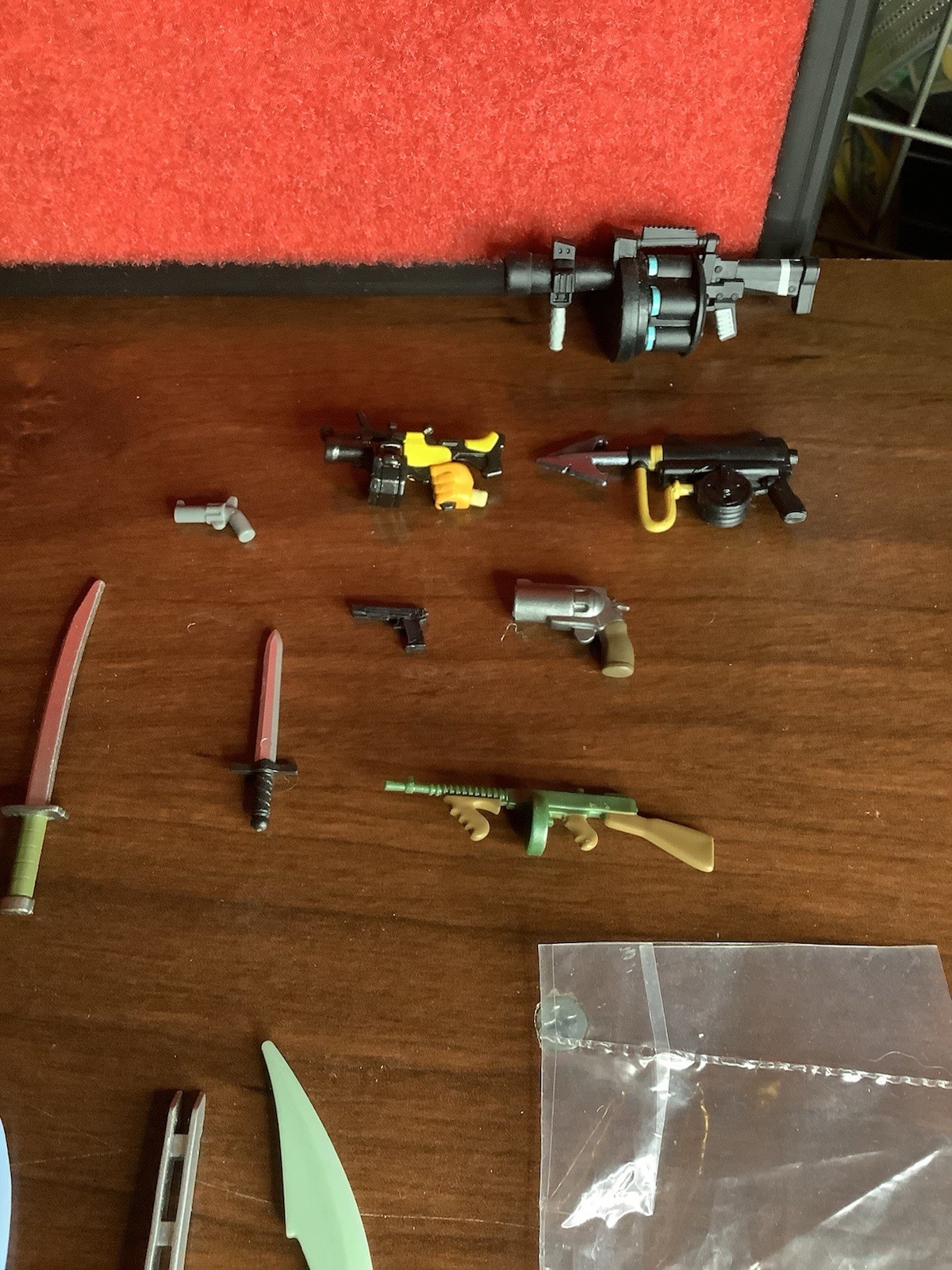 Random Action Figure Weapons Lot