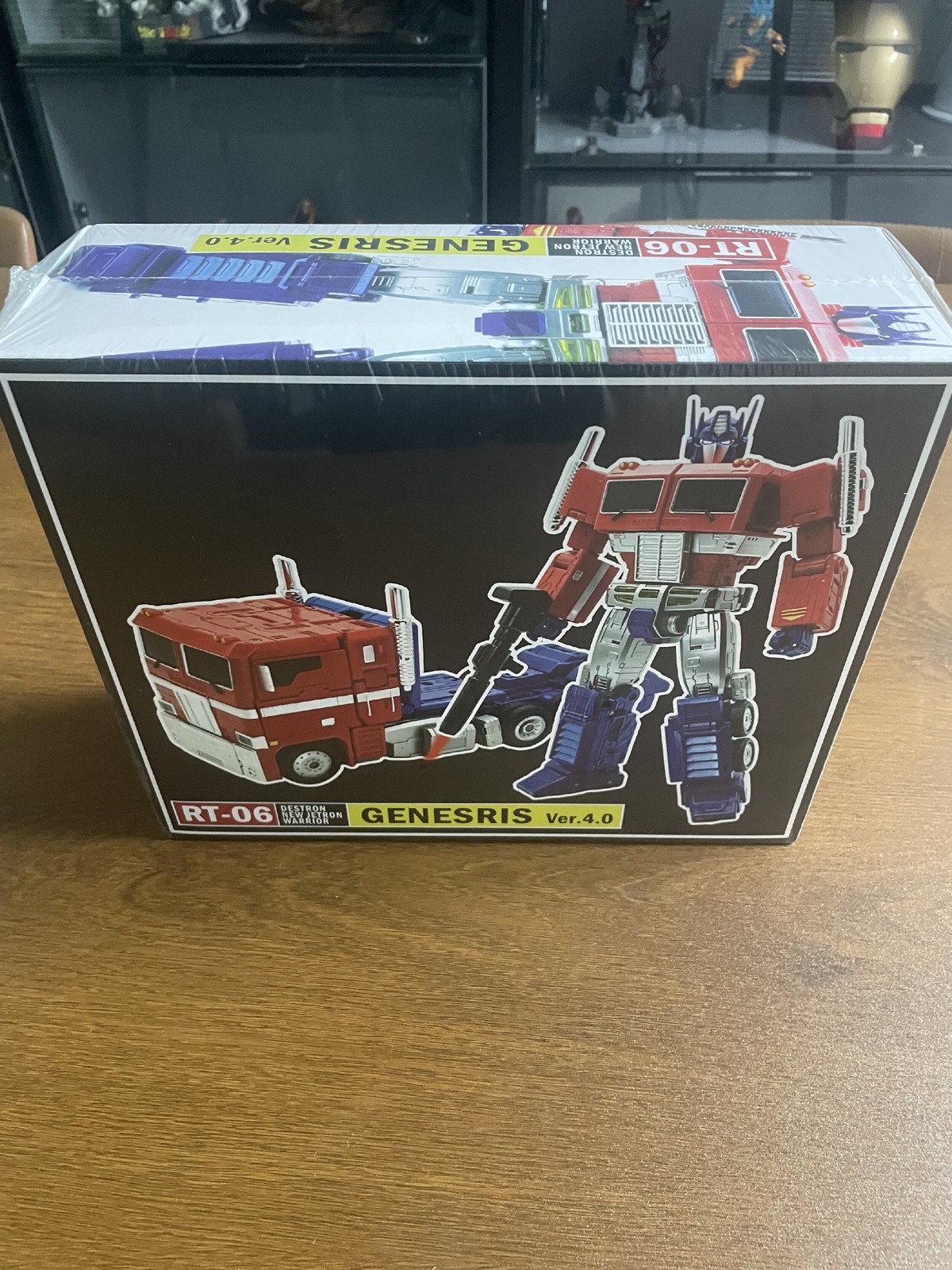 In Stock Transforms Toy RT-06 RT06 Optimus GENESRIS Ver.4.0 MP scale model toys