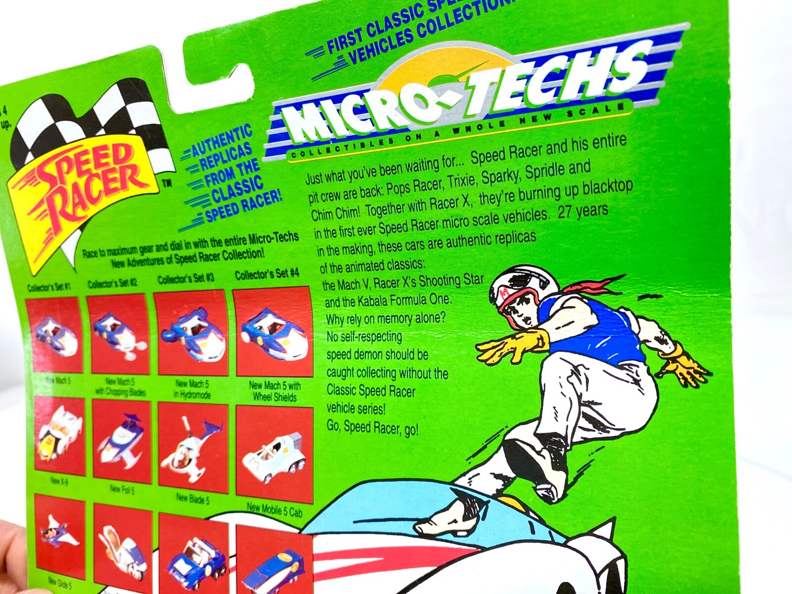 SPEED RACER Micro-Techs Collectors CLASSIC SET Ace Novelty Company 1994