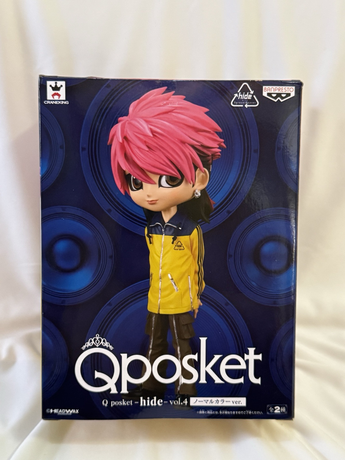 Qposket Q Posket HIDE Vol.4 Normal Version Figure Spread Beaver-NEW/NIB-Japan