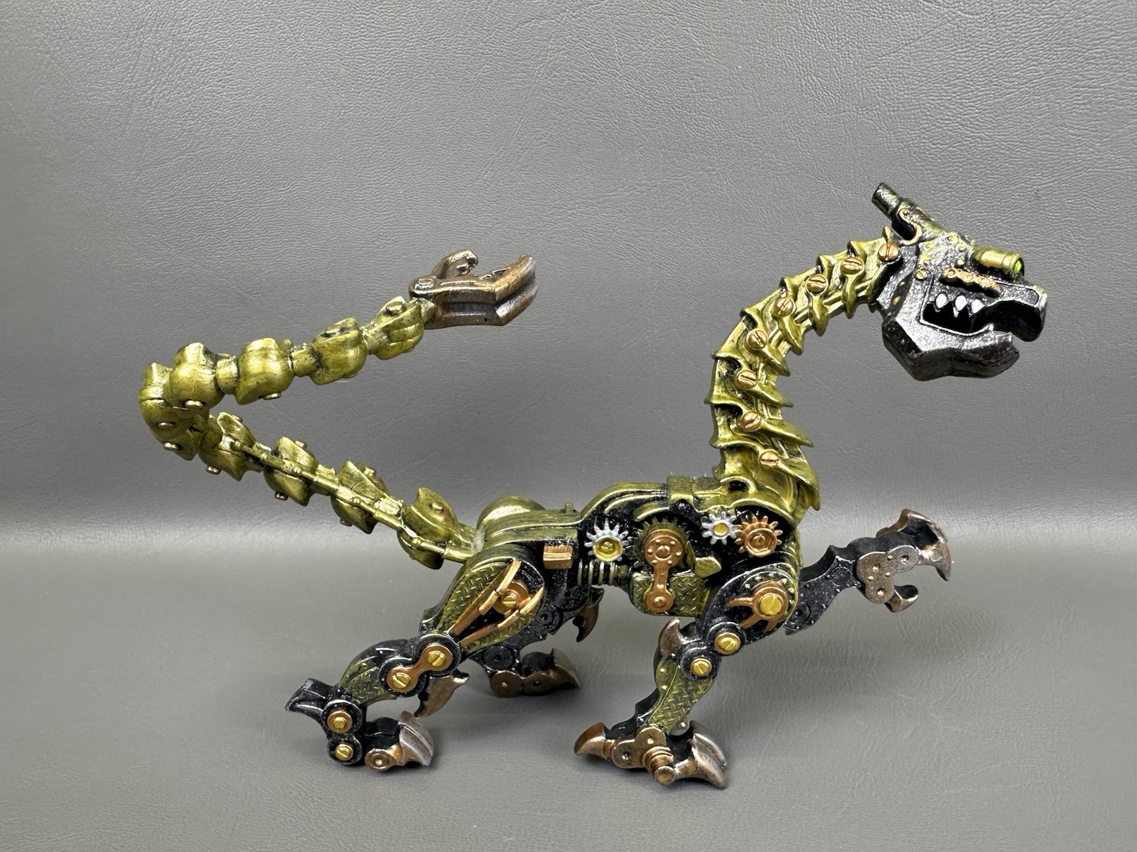 Safari LTD Steampunk Copper Clockwork Robot Dragon Figure 2019