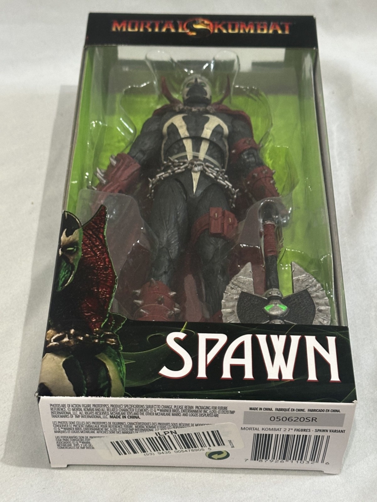 McFarlane Mortal Kombat Spawn w/ Axe Target Exclusive 7&Prime; Action Figure NEW MINT