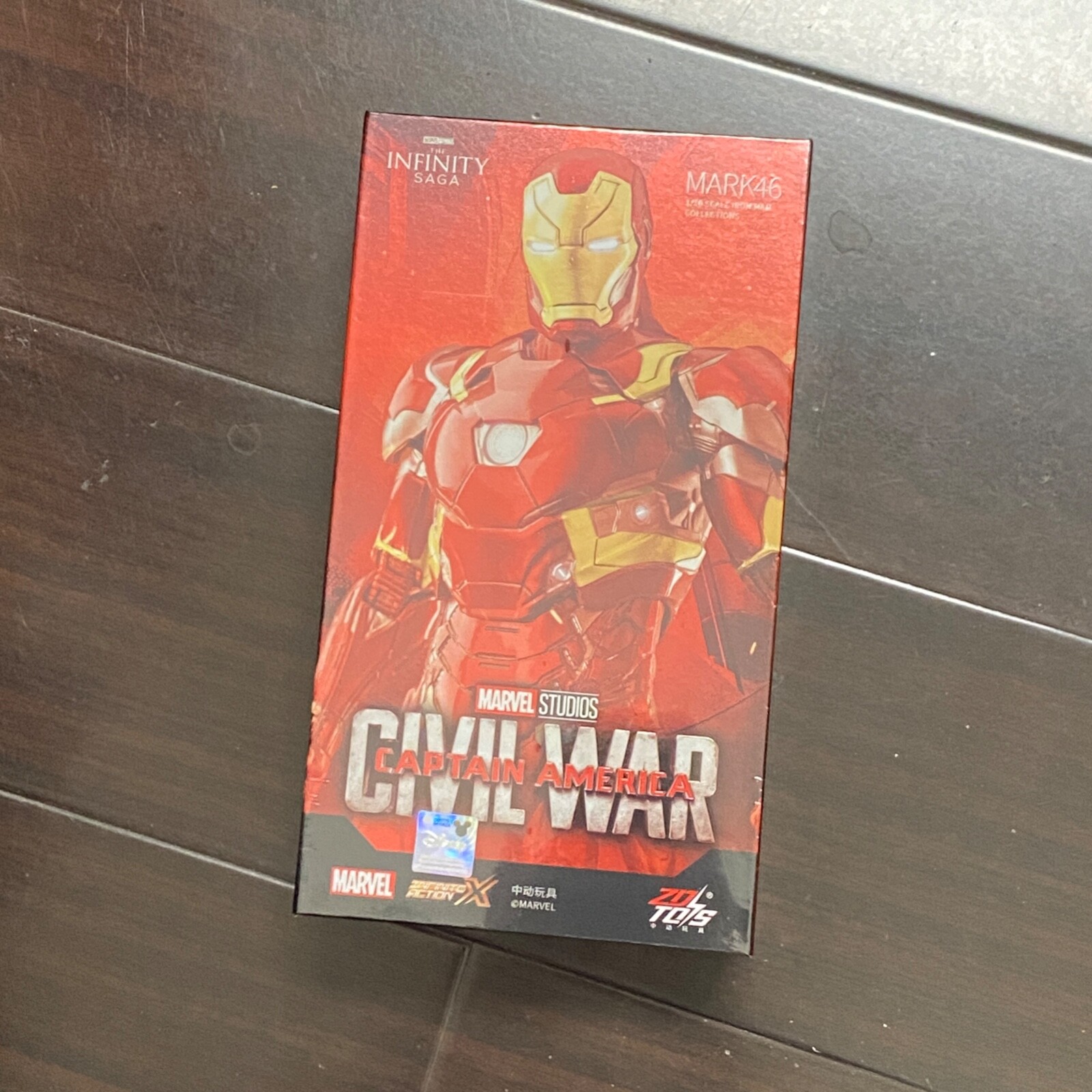 ZD-MK46: ZD Toys Marvel Infinity Saga Iron Man Mark 46 7&Prime; action figure
