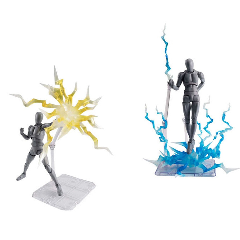 For Model Tamashii Effect Lightning Thunder 1/12 Figma Figure Stand Holder Base