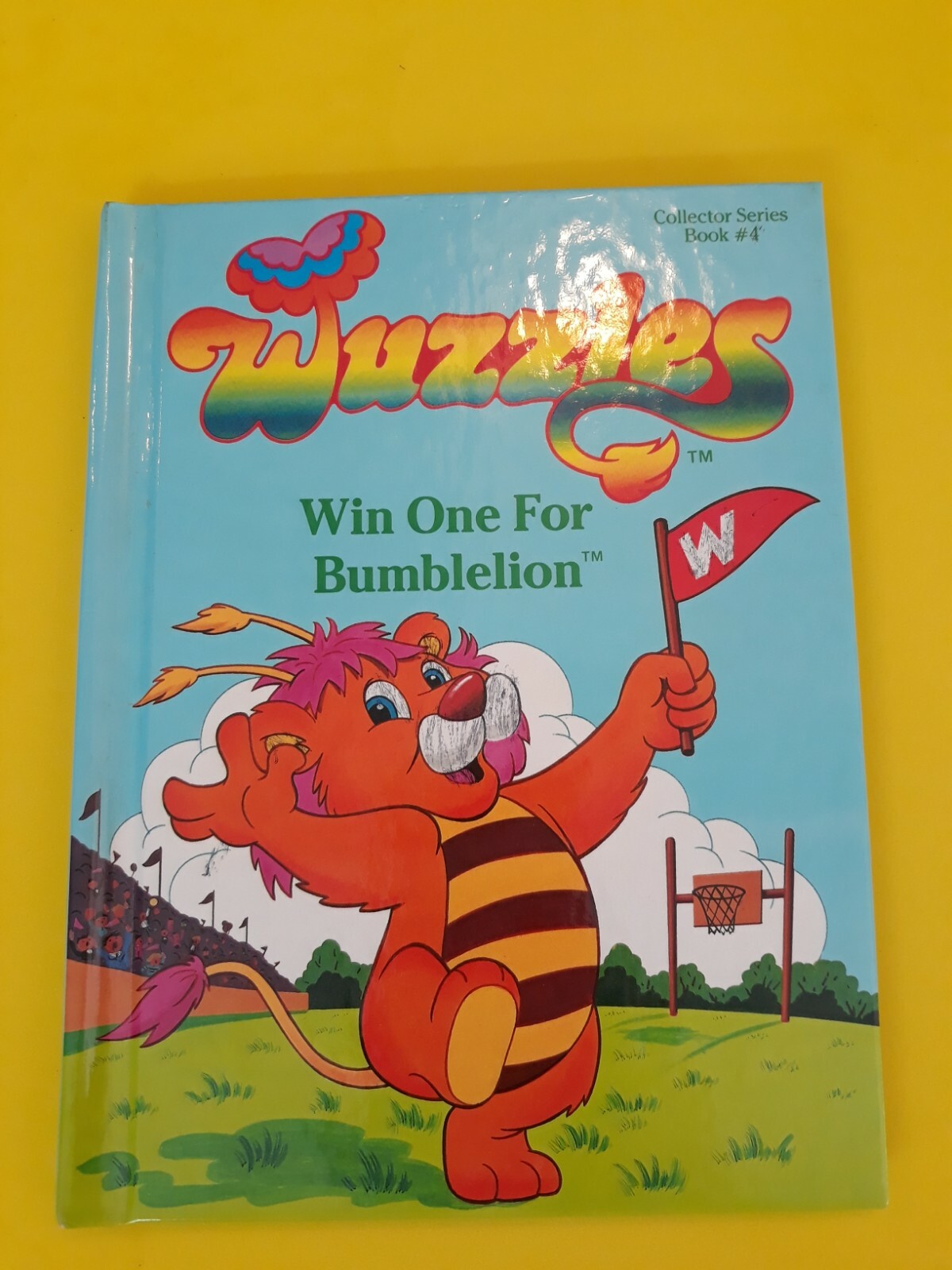 1984 WUZZLES Series #4 Win One For Bumblelion Hardcover Children&rsquo;s Book
