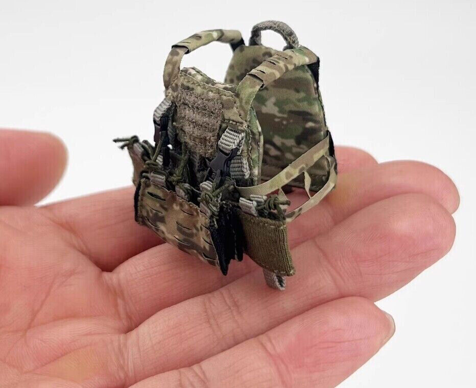 1/12 Male Soldier CCN1217 GEN3 V2 Camo Tactical Vest for 6 » Action Figure Model
