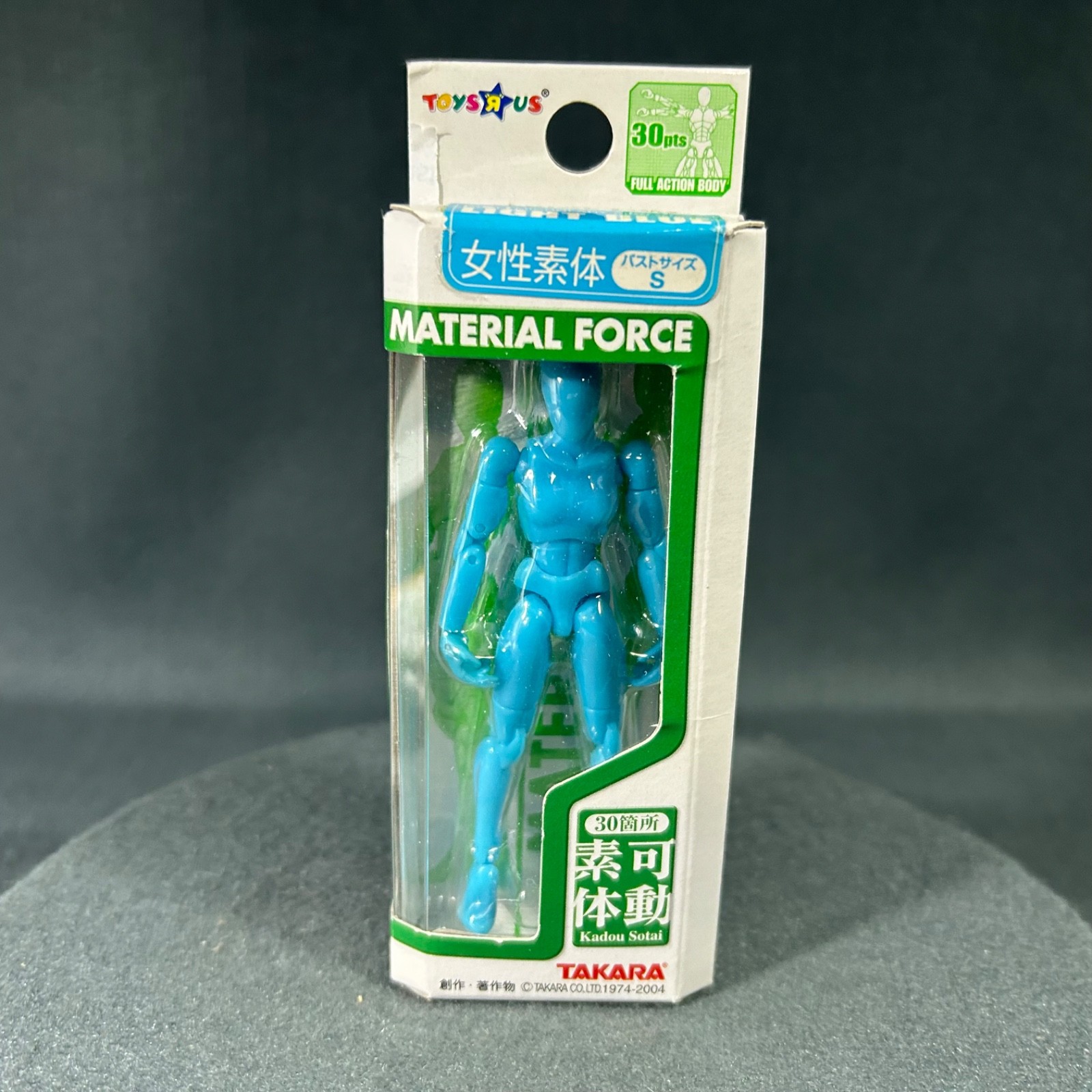 Takara Material Force Microlady Aire Light Blue Action Figure Toys R Us ML-10