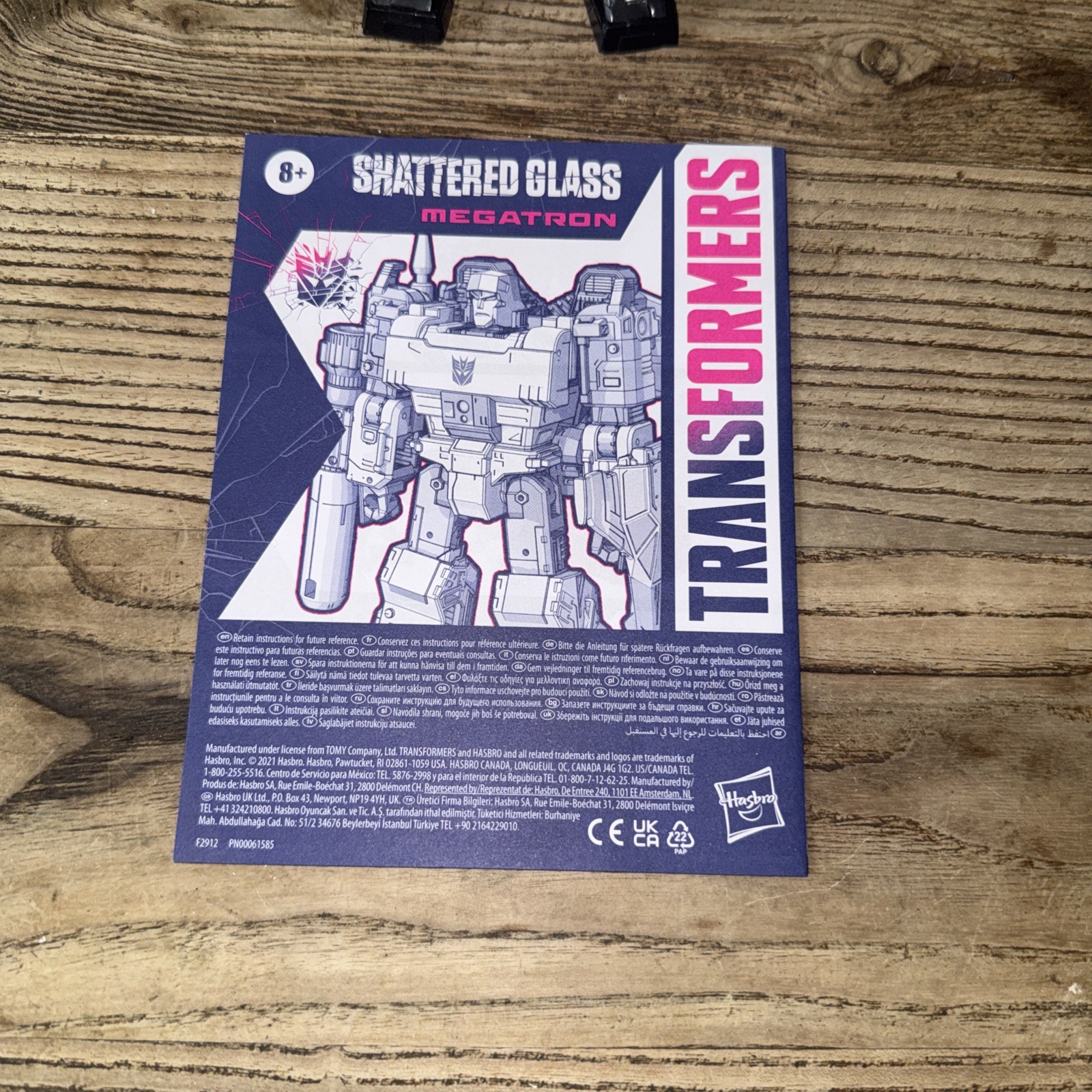 Transformers Generations Shattered Glass Megatron Complete w/instructions