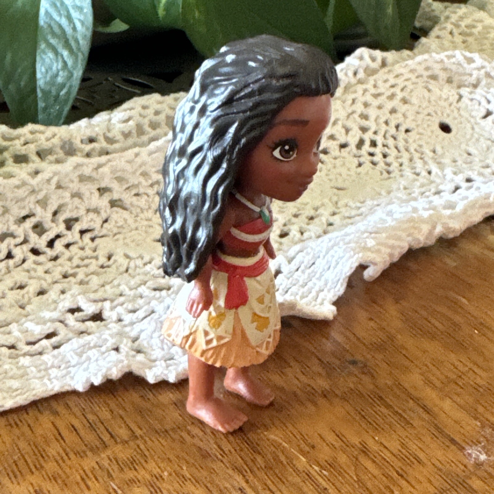 DISNEY PRINCESS POSABLE MINI TODDLER DOLL MOANA 3 Inch