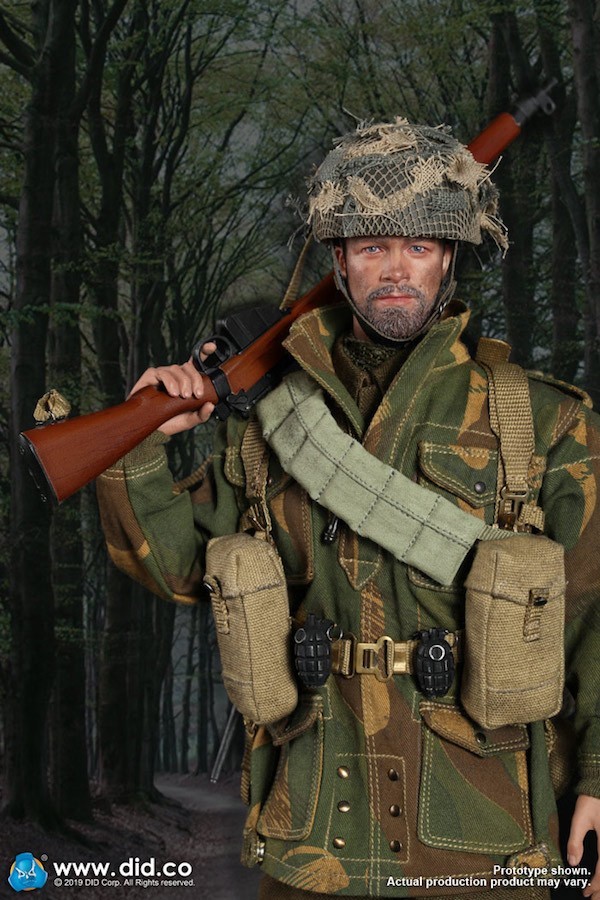 1/6 DID WWII British 1st Airborne Division Red Devils Sergeant Charlie K80136A
