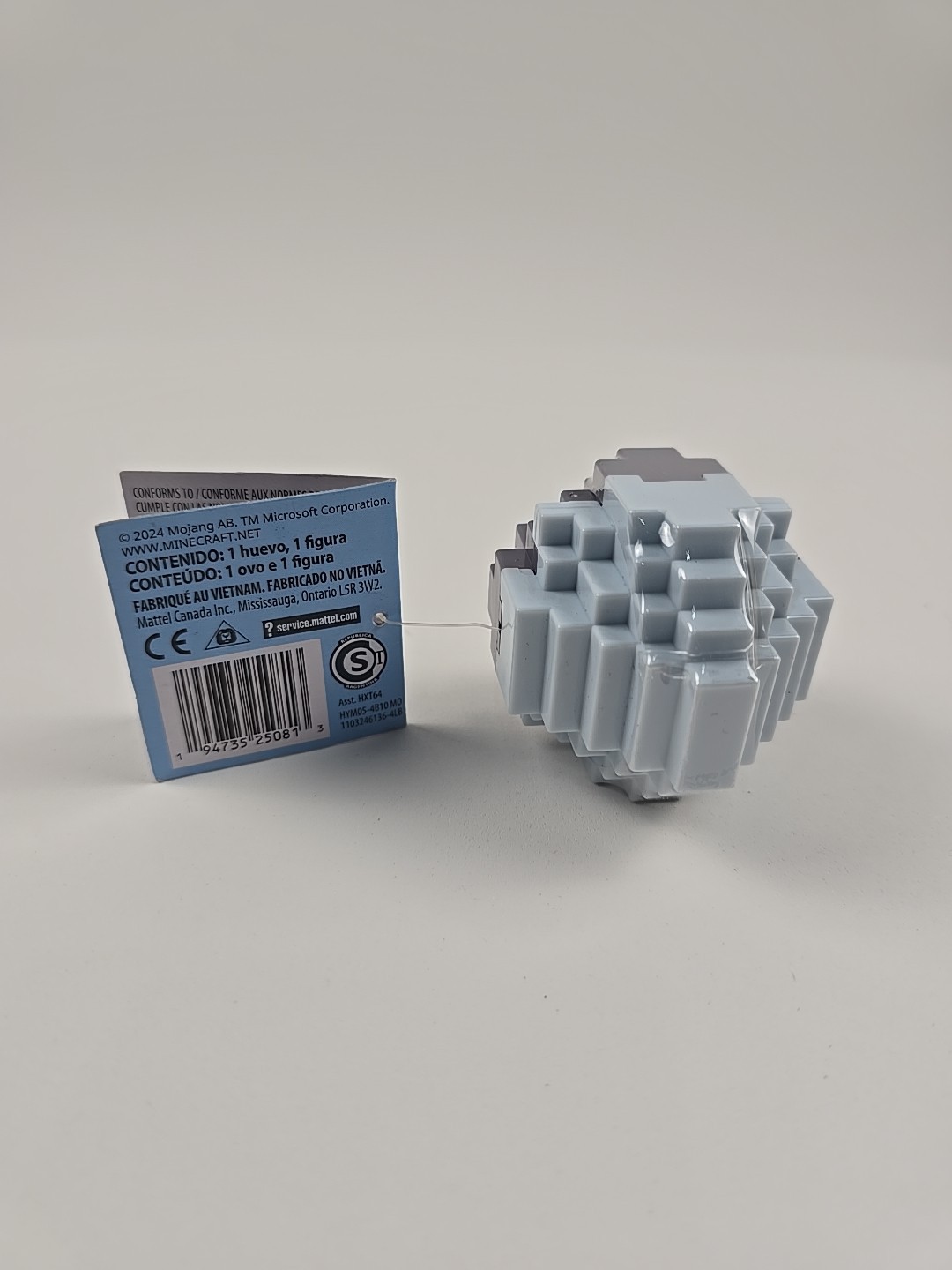 Mattel Minecraft Mini Mode Egg Figurine Model HYMOS-4810 MO 2024