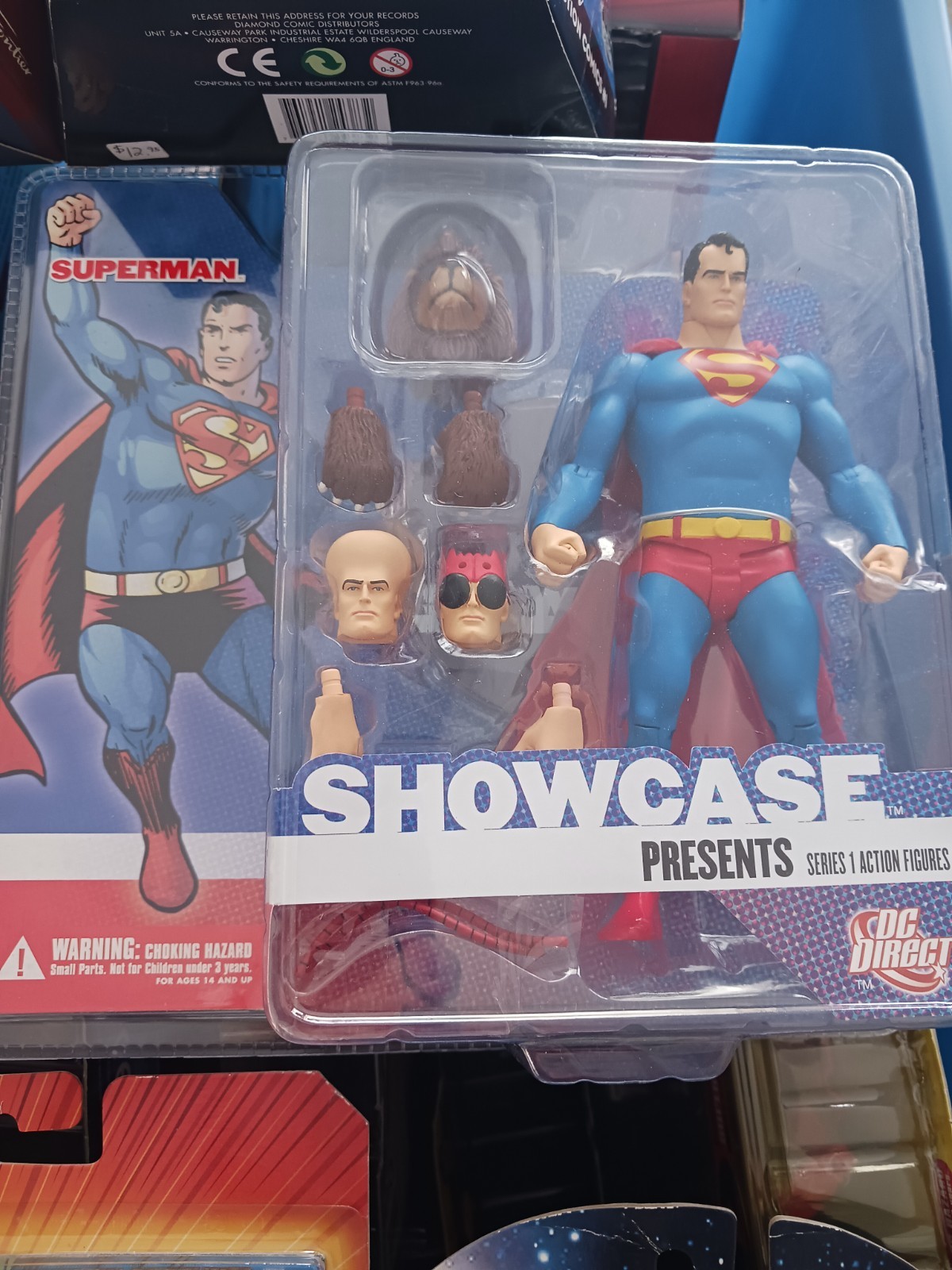 DC Direct 2008 Showcase Presents Series 1 SUPERMAN Action Figure Toy Not Moc