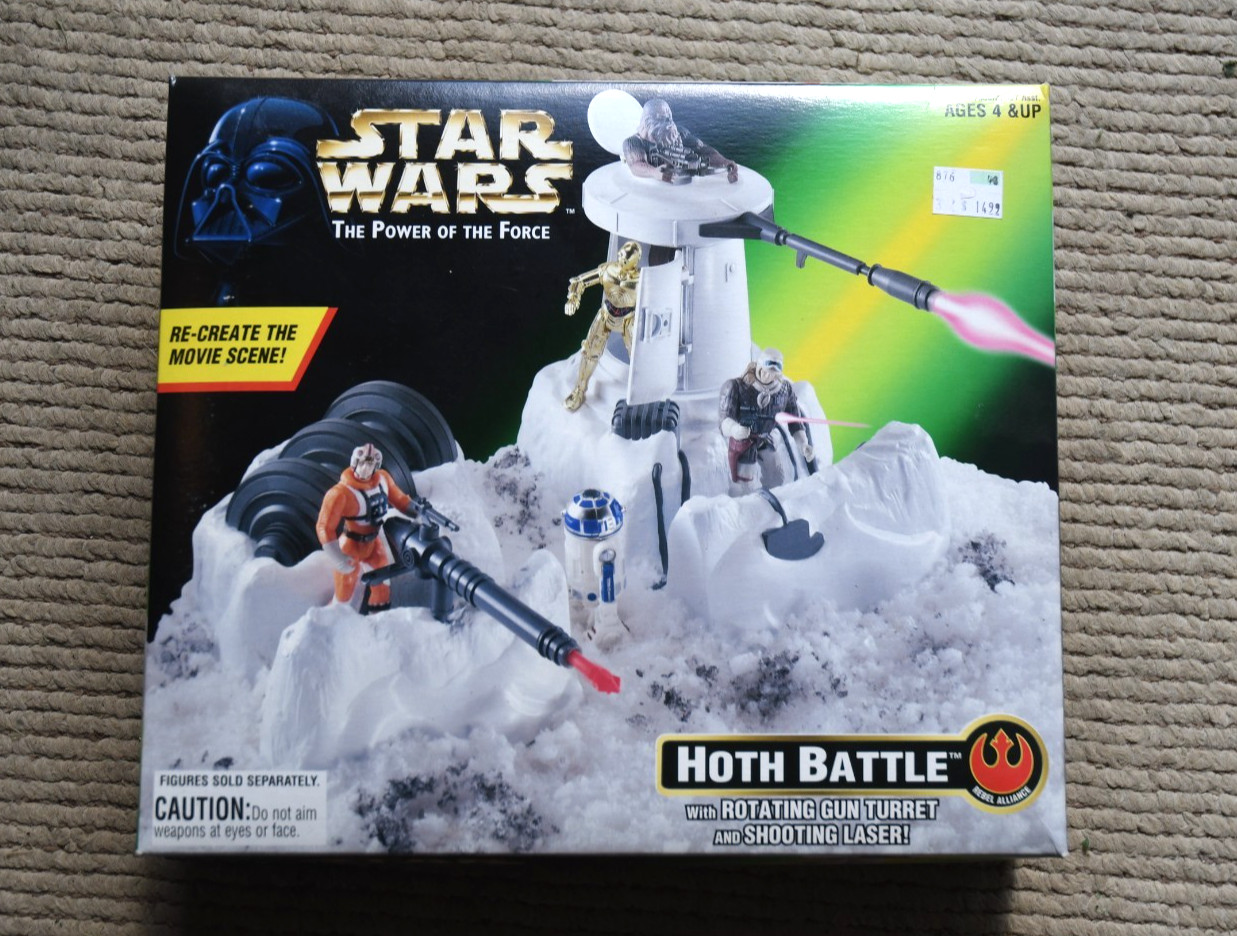 Hasbro Star Wars Power of the Force Hoth Battle (playset/base) ESB Gun Turret