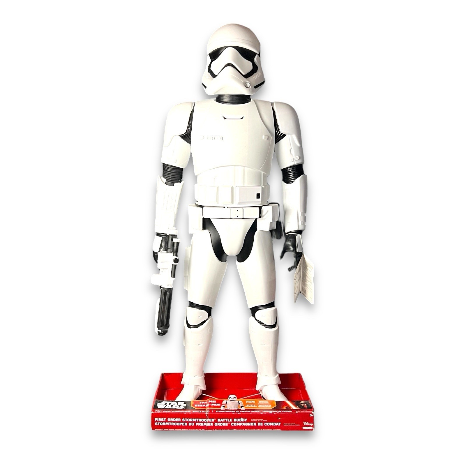 First Order Stormtrooper Battle Buddy 48&Prime; 2015 STAR WARS Disney Jakks NEW