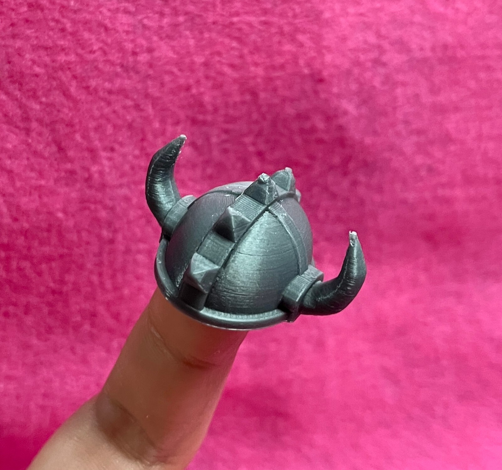 Action Figure Diorama Accessory Viking Warrior Helmet Hat 1/12 Scale UNPAINTED