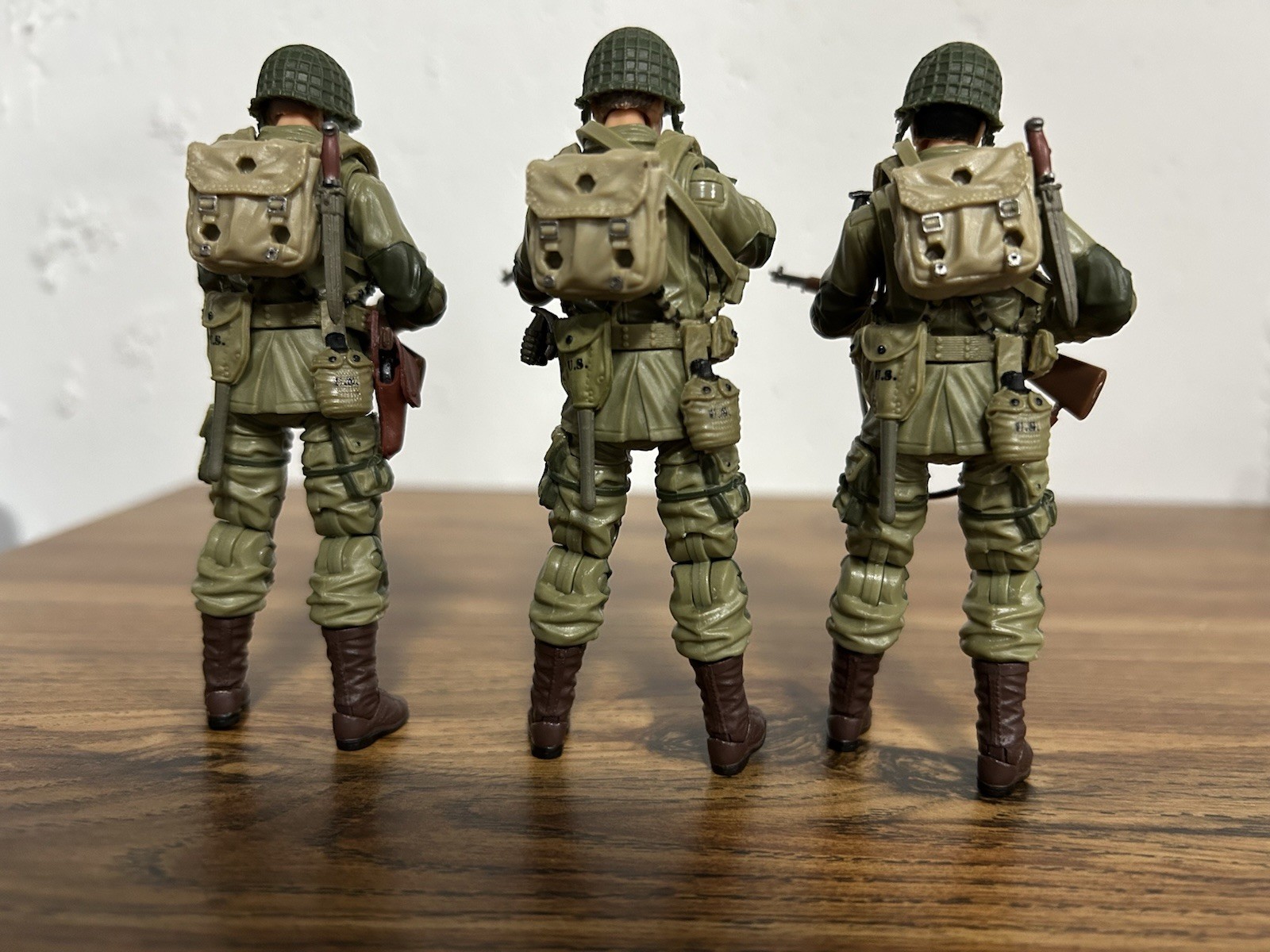 Marauder Task Force WWII US Paratrooper Rifleman Lot 3.75 1:18 Scale Customs