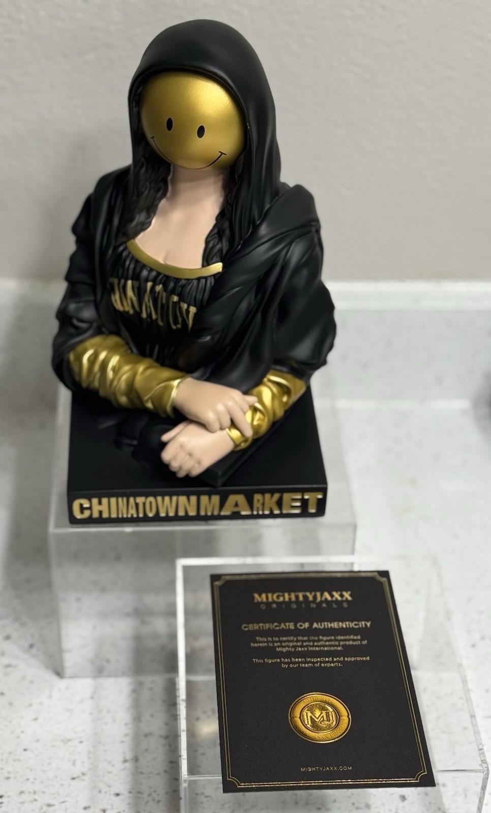 Mighty Jaxx! The Chinatown Market Smiley Mona Lisa (MJ Edition) W/ Certificate