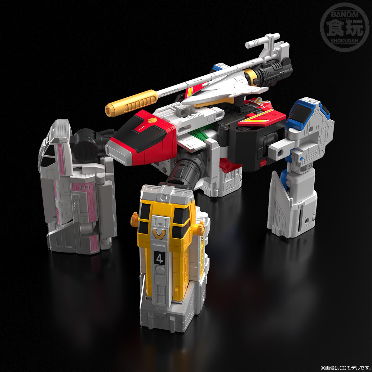 SMP SHOKUGAN MODELING PROJECT Ryuusei Gattai Victory Mars plastic model kit