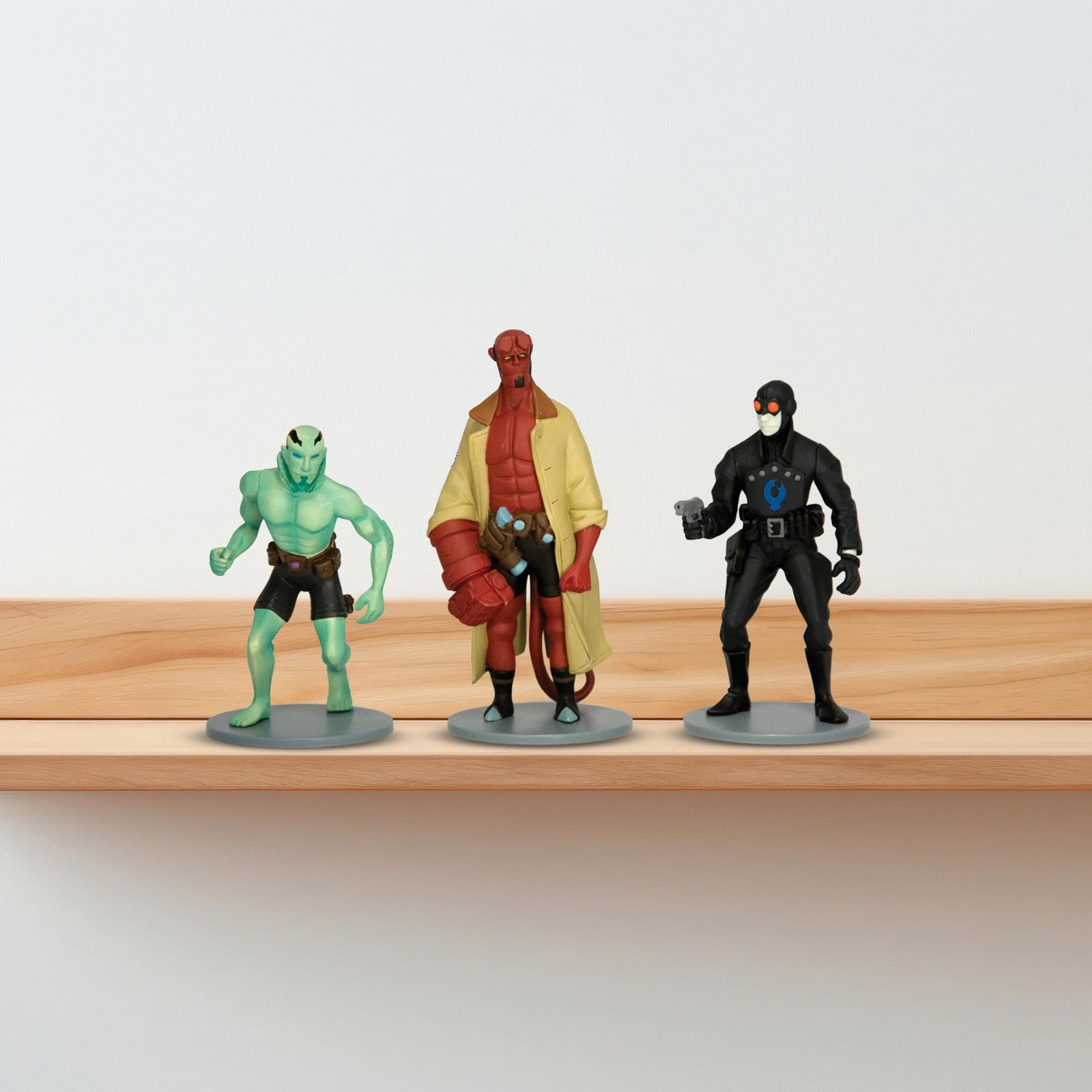 Dark Horse Comics Hellboy 4&Prime; PVC Action 3 Figure Set