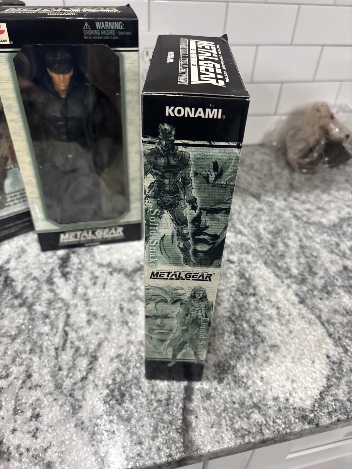 Metal Gear Solid Konami Doll Collection 12&Prime; Solid Snake, Liquid Snake & Sniper W